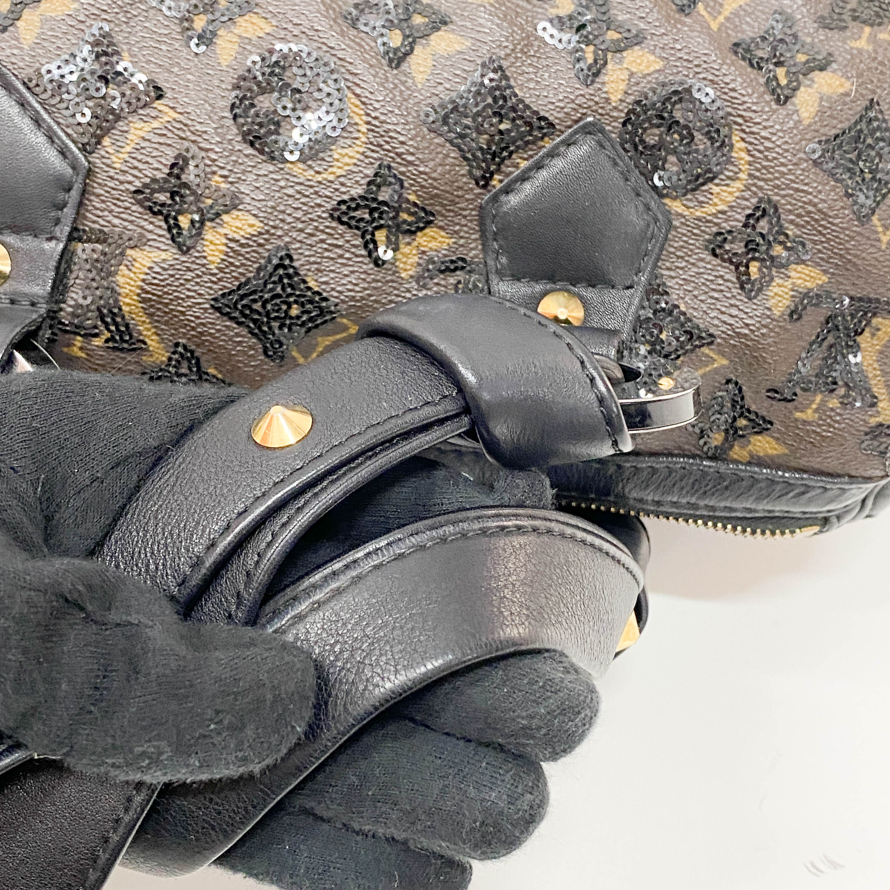 Speedy 30 Monogram Eclipse Beads Canvas Handbag