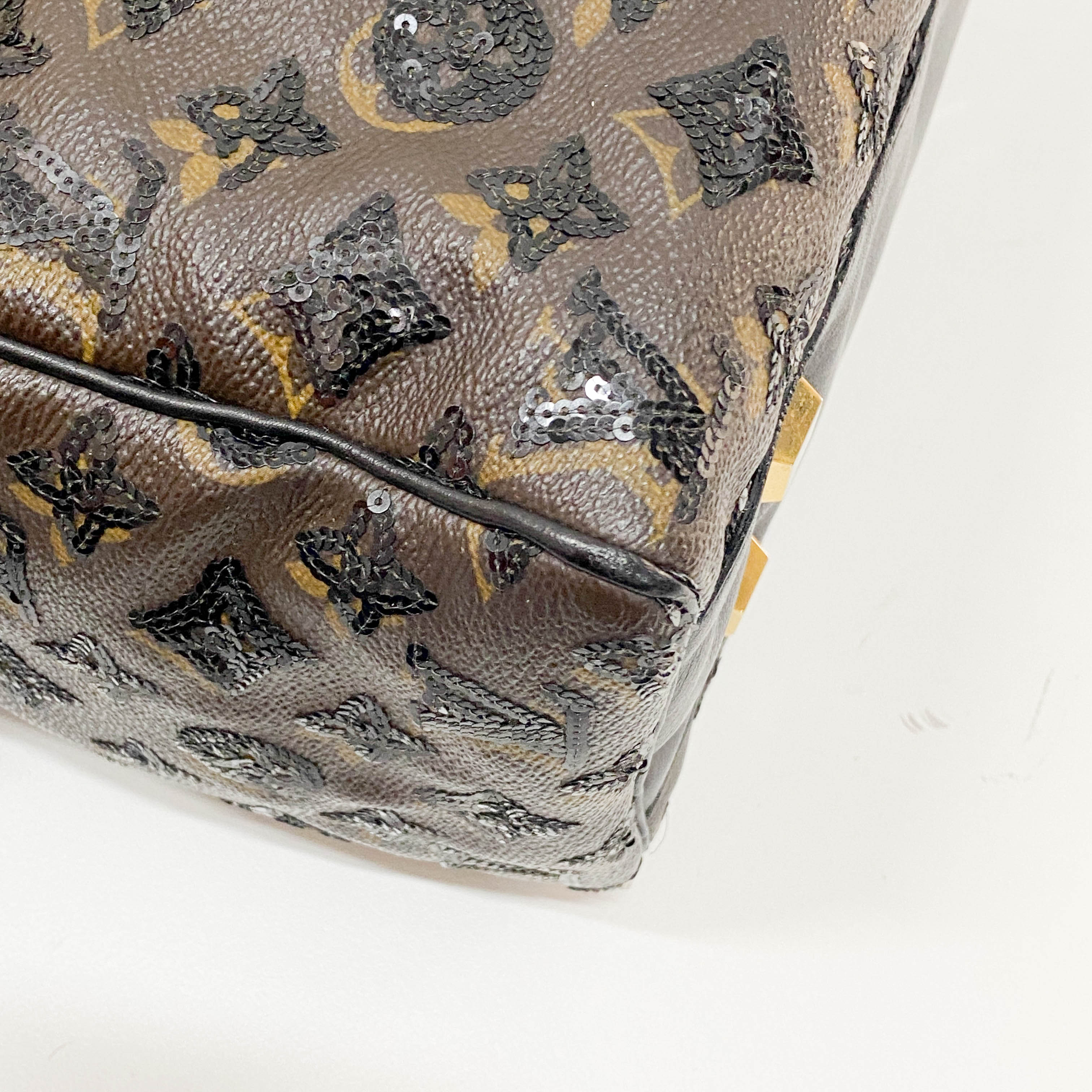 Speedy 30 Monogram Eclipse Beads Canvas Handbag