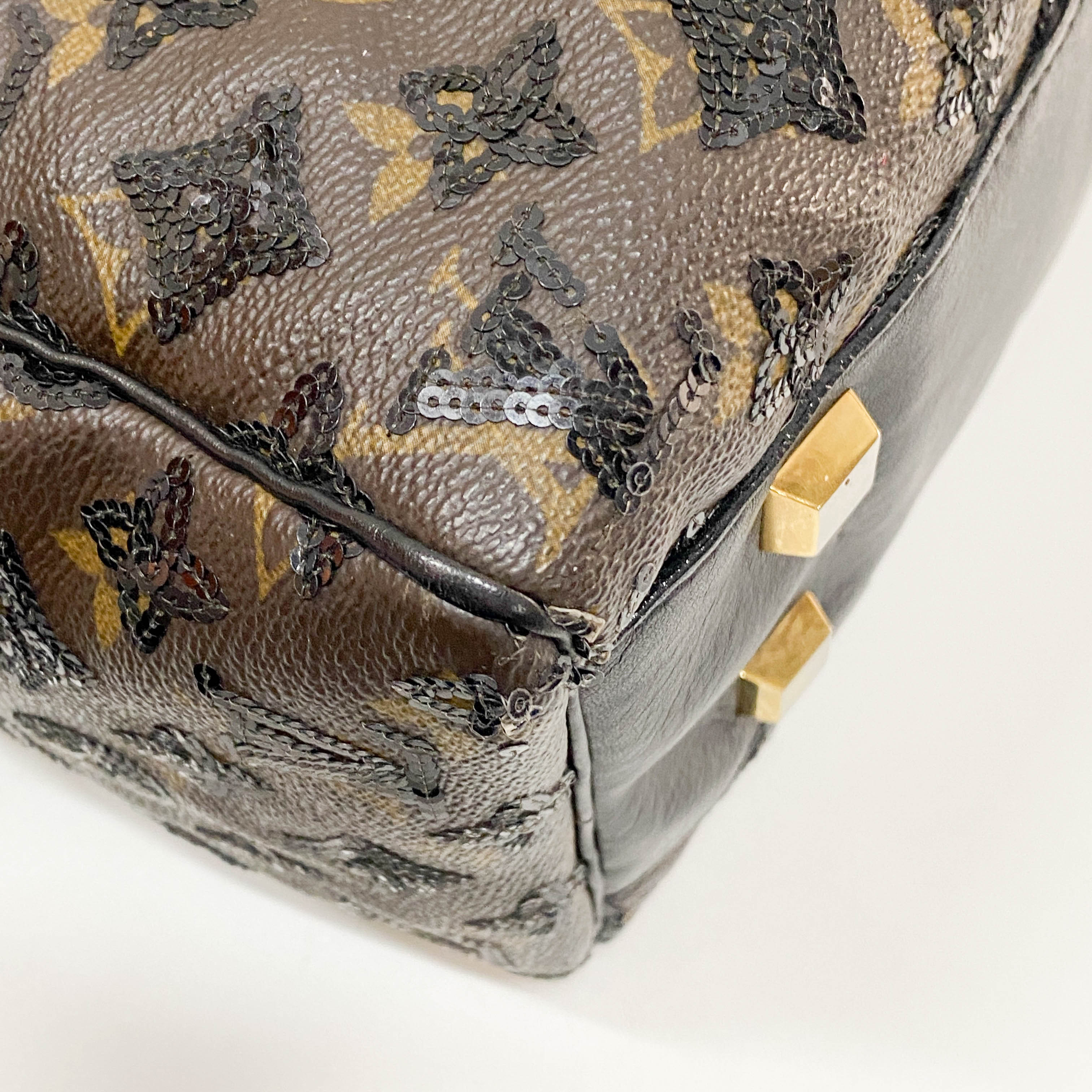 Speedy 30 Monogram Eclipse Beads Canvas Handbag