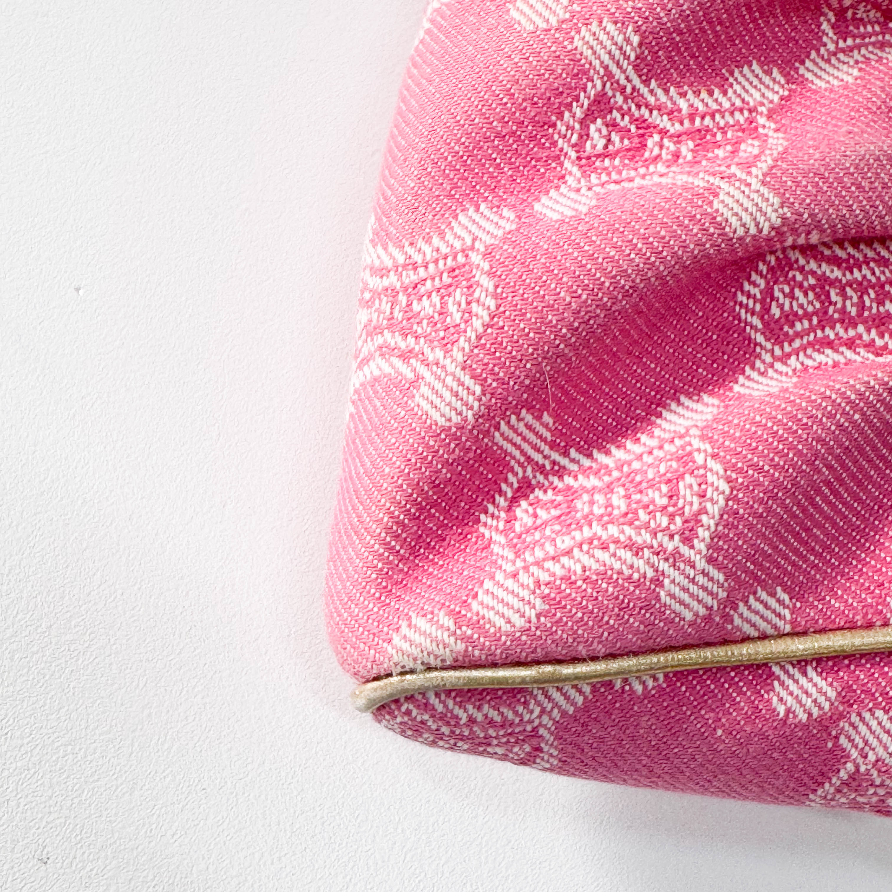 Macadam Pink Denim Shoulder Bag