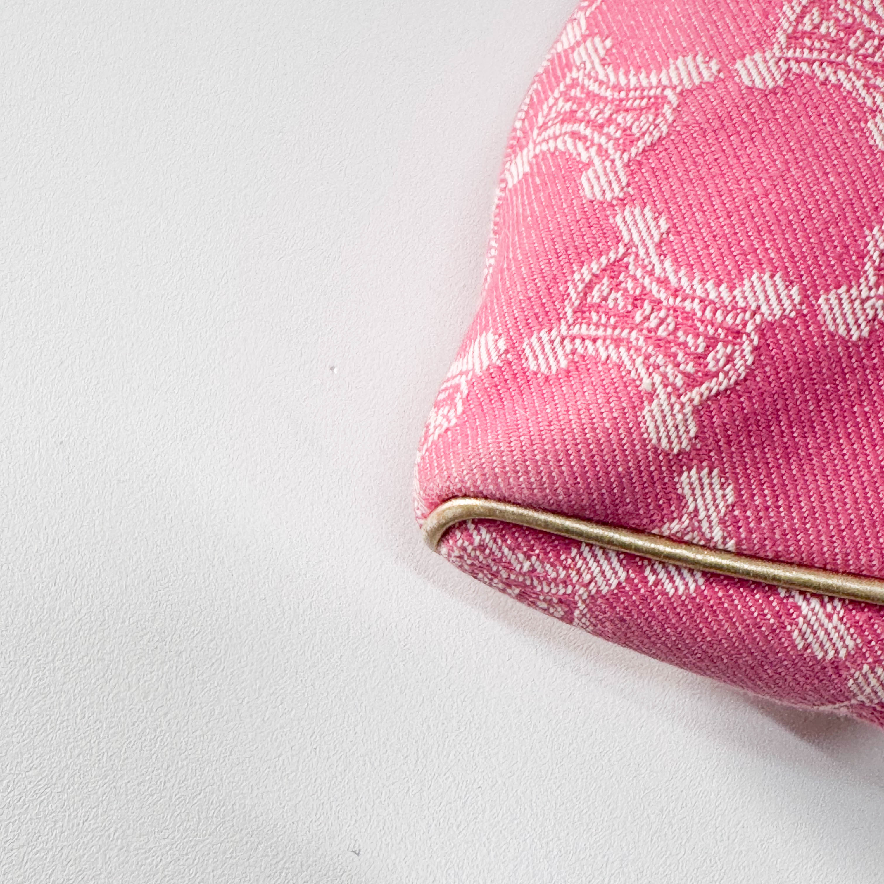 Macadam Pink Denim Shoulder Bag