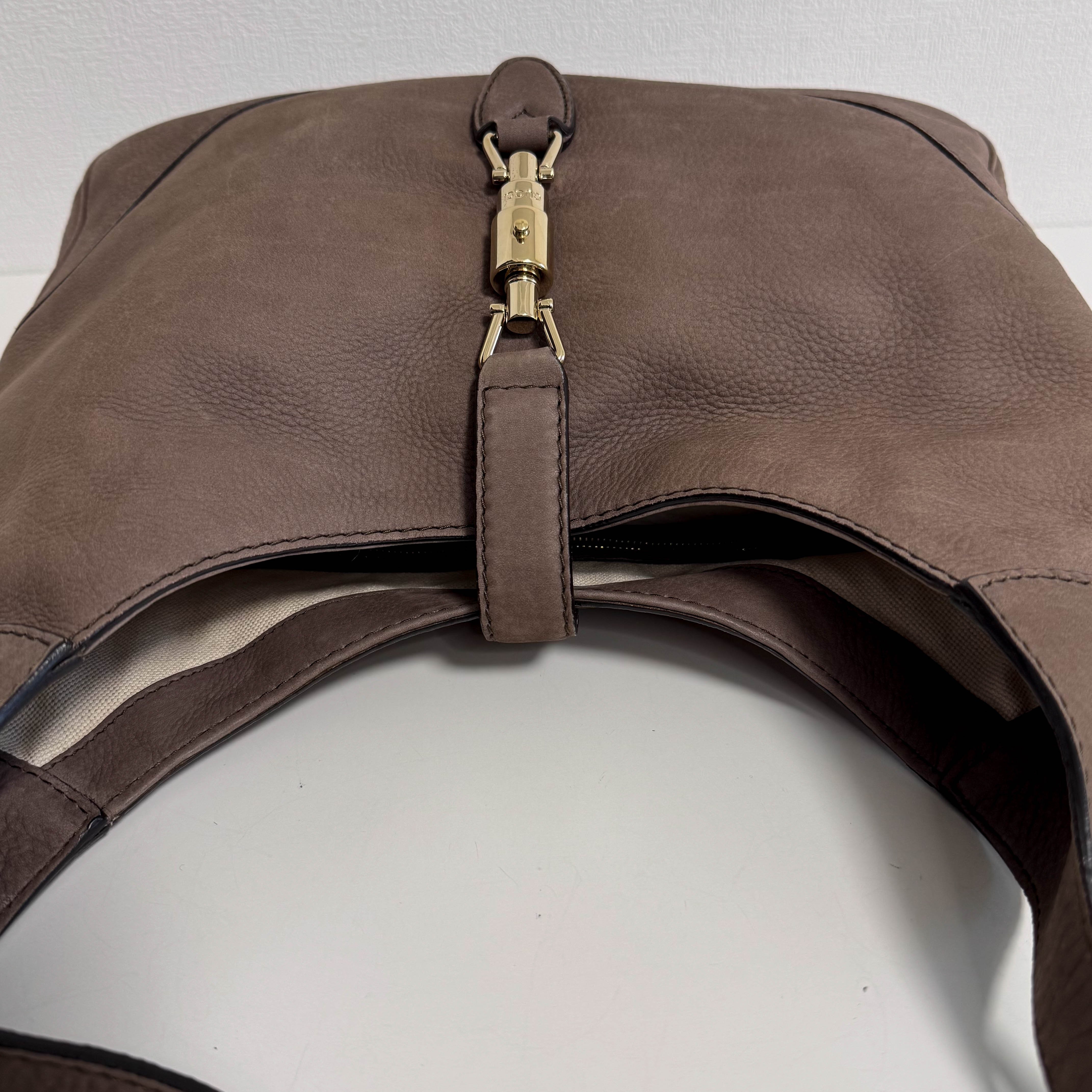 New Jackie Brown Leather Shoulder Bag