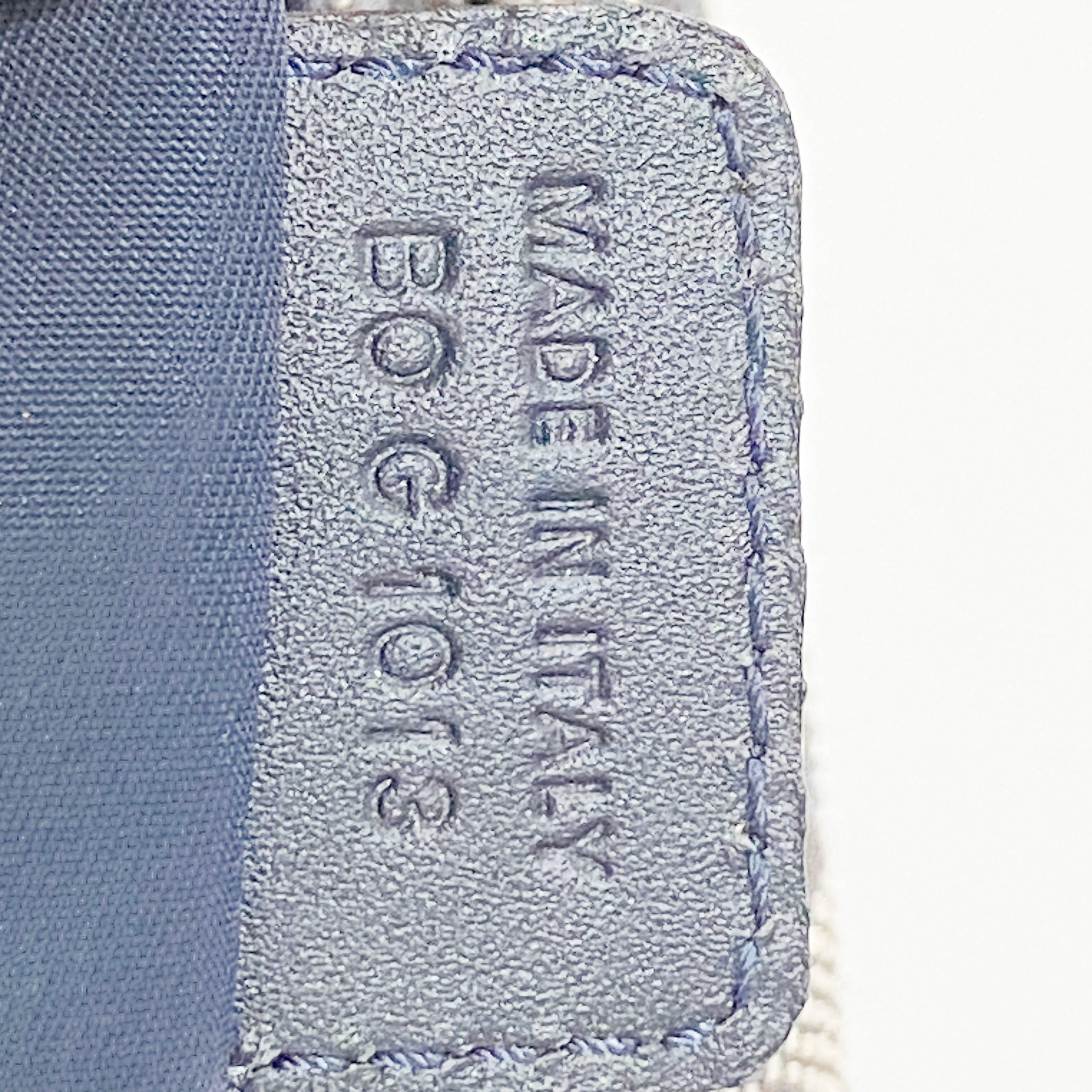 Boston Trotter Navy Canvas Handbag