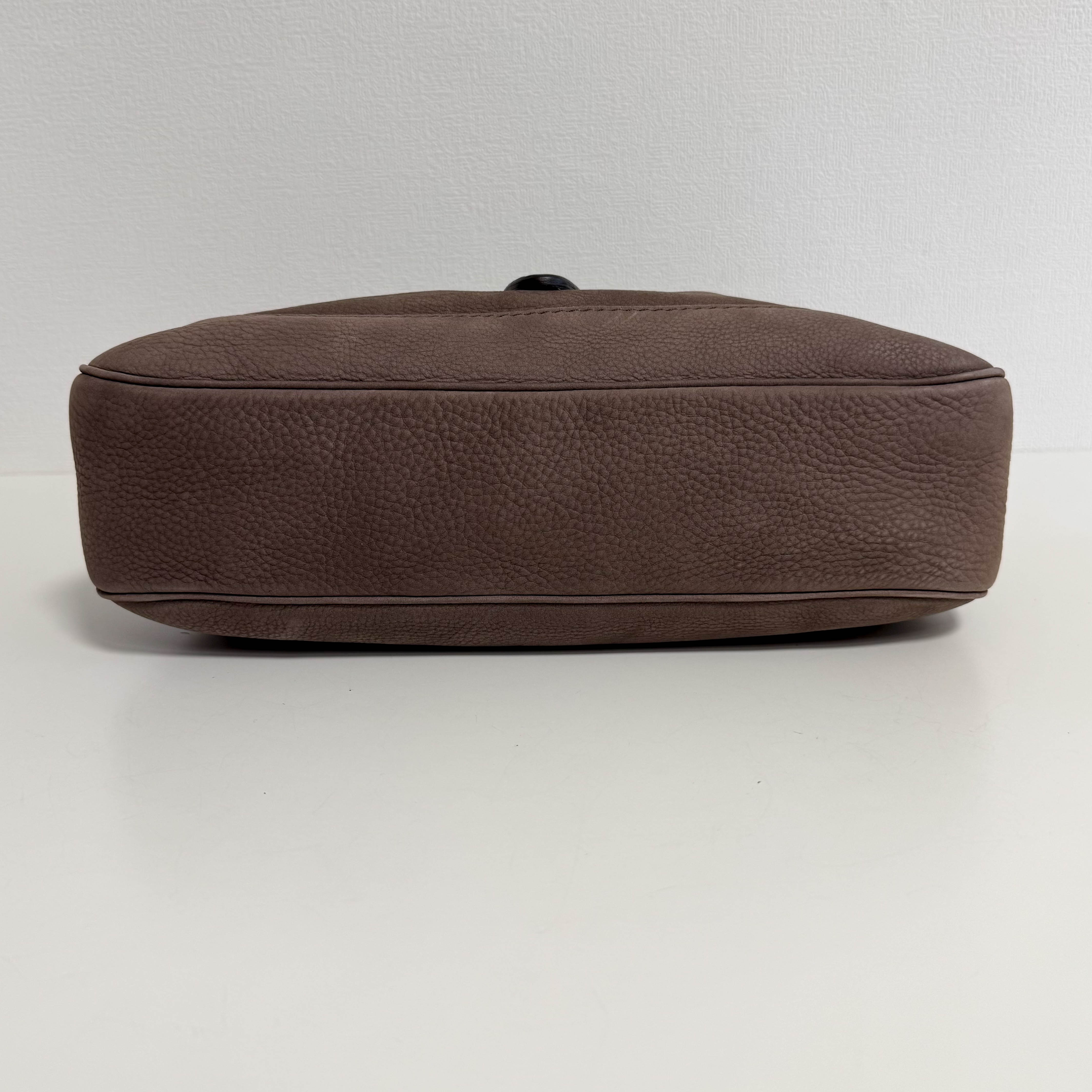 New Jackie Brown Leather Shoulder Bag