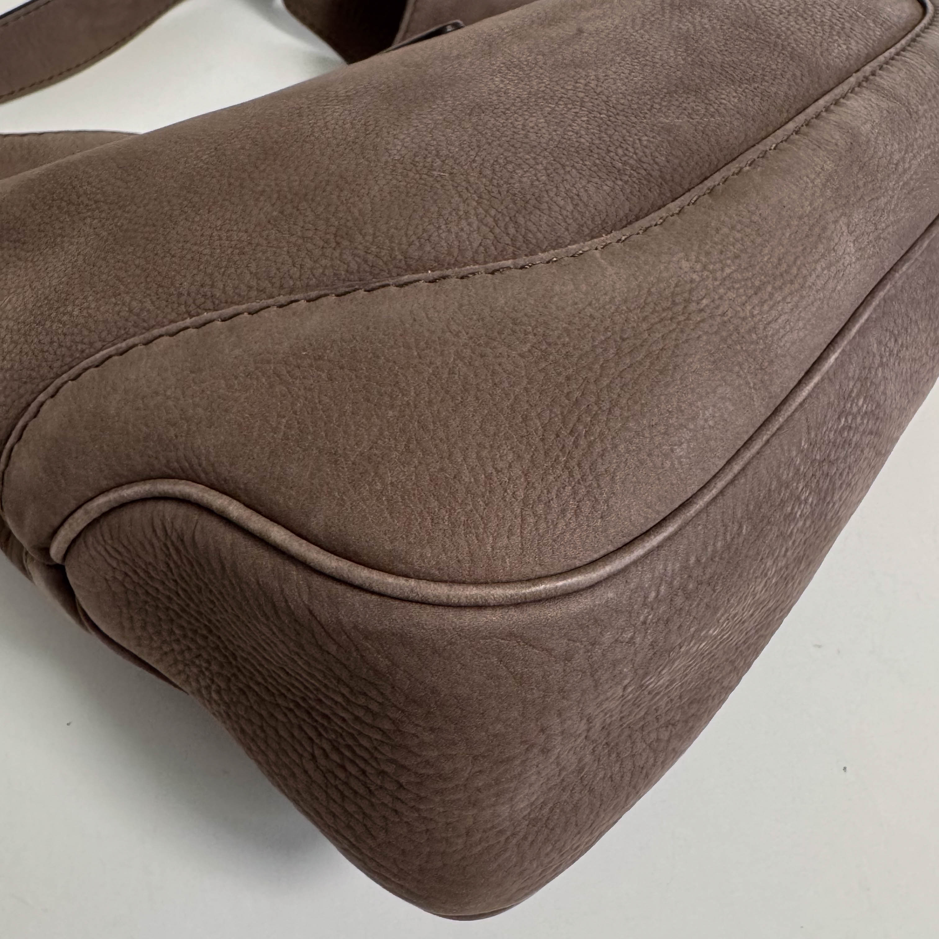 New Jackie Brown Leather Shoulder Bag