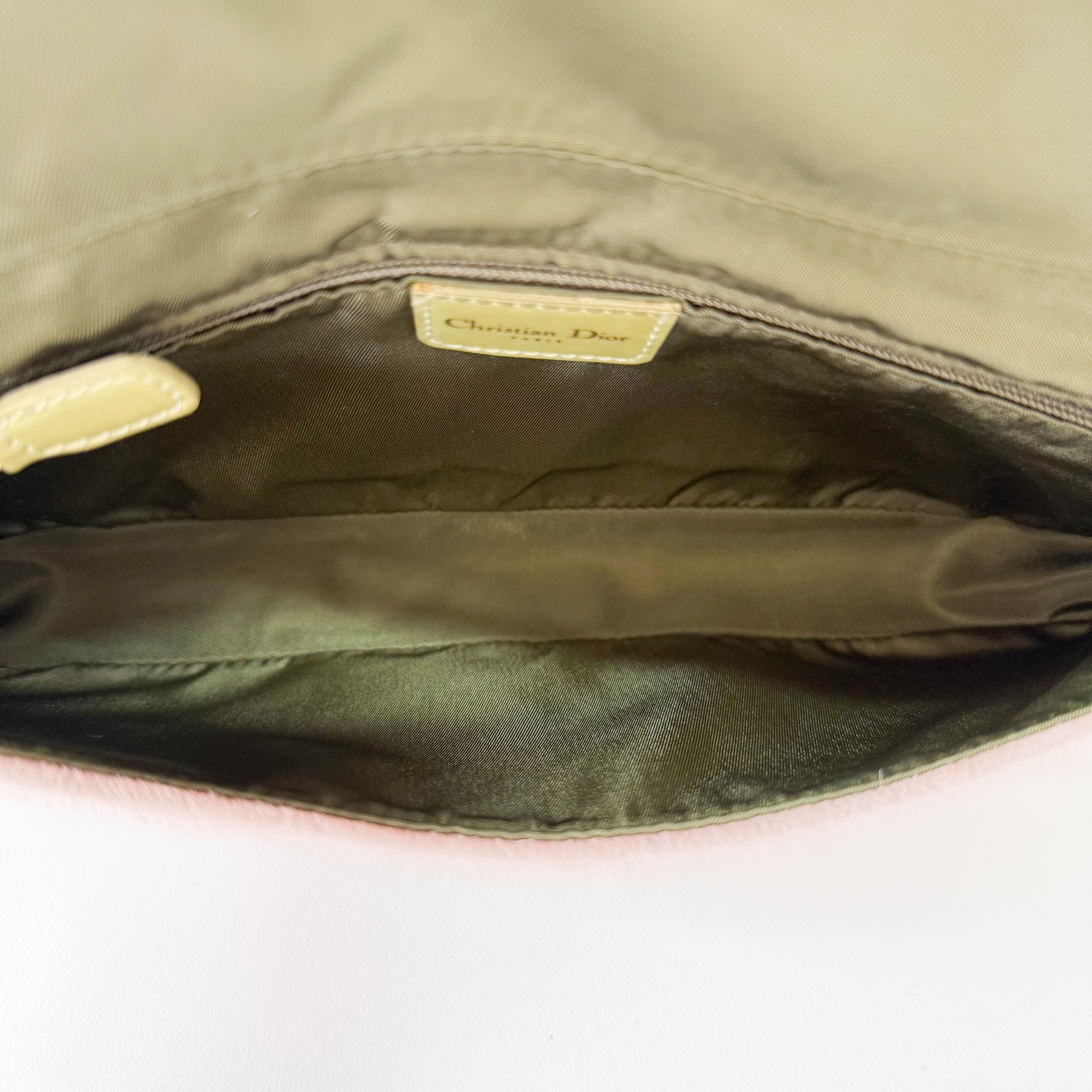 Malice Pearl Pink Pony Hair & Leather Shoulder Bag