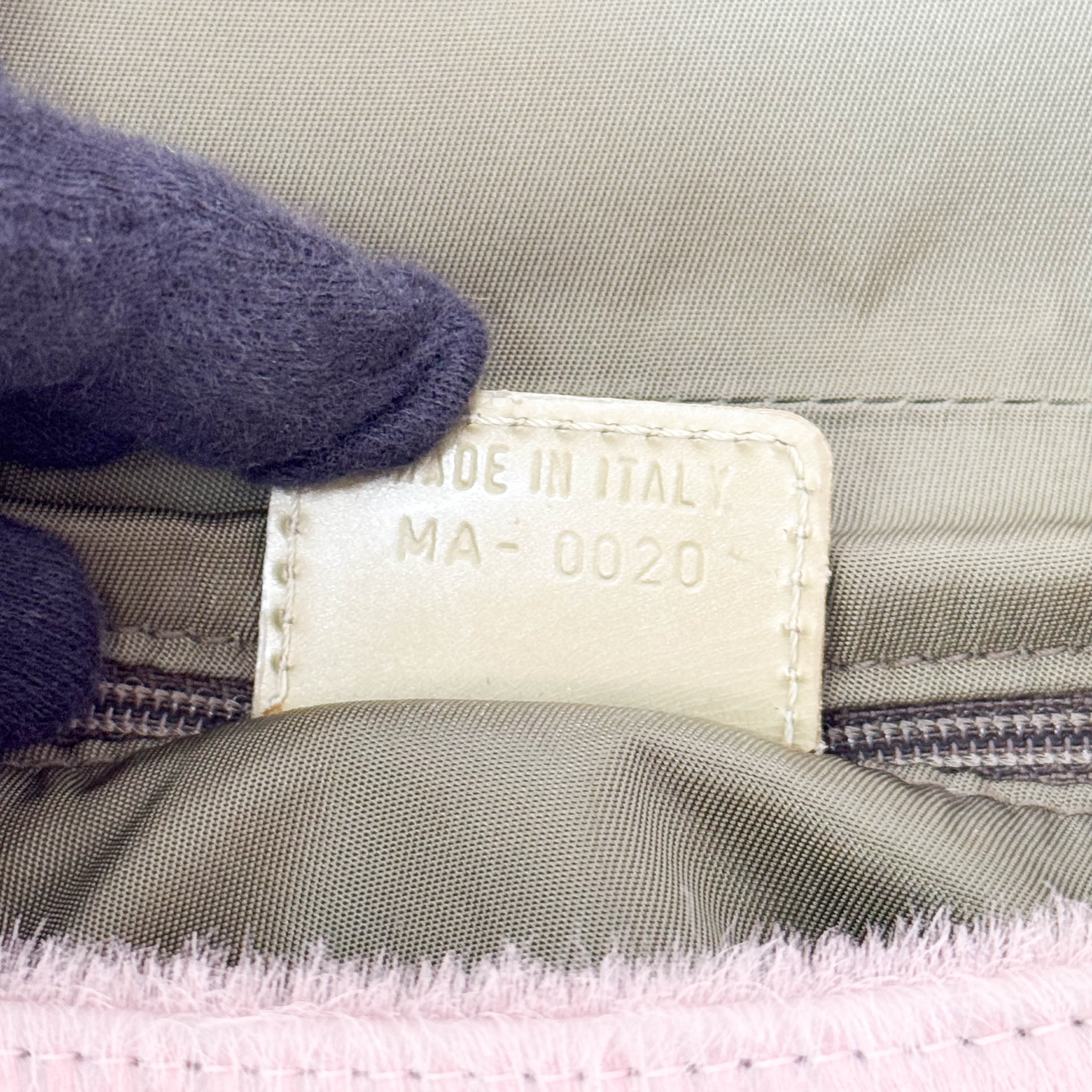 Malice Pearl Pink Pony Hair & Leather Shoulder Bag