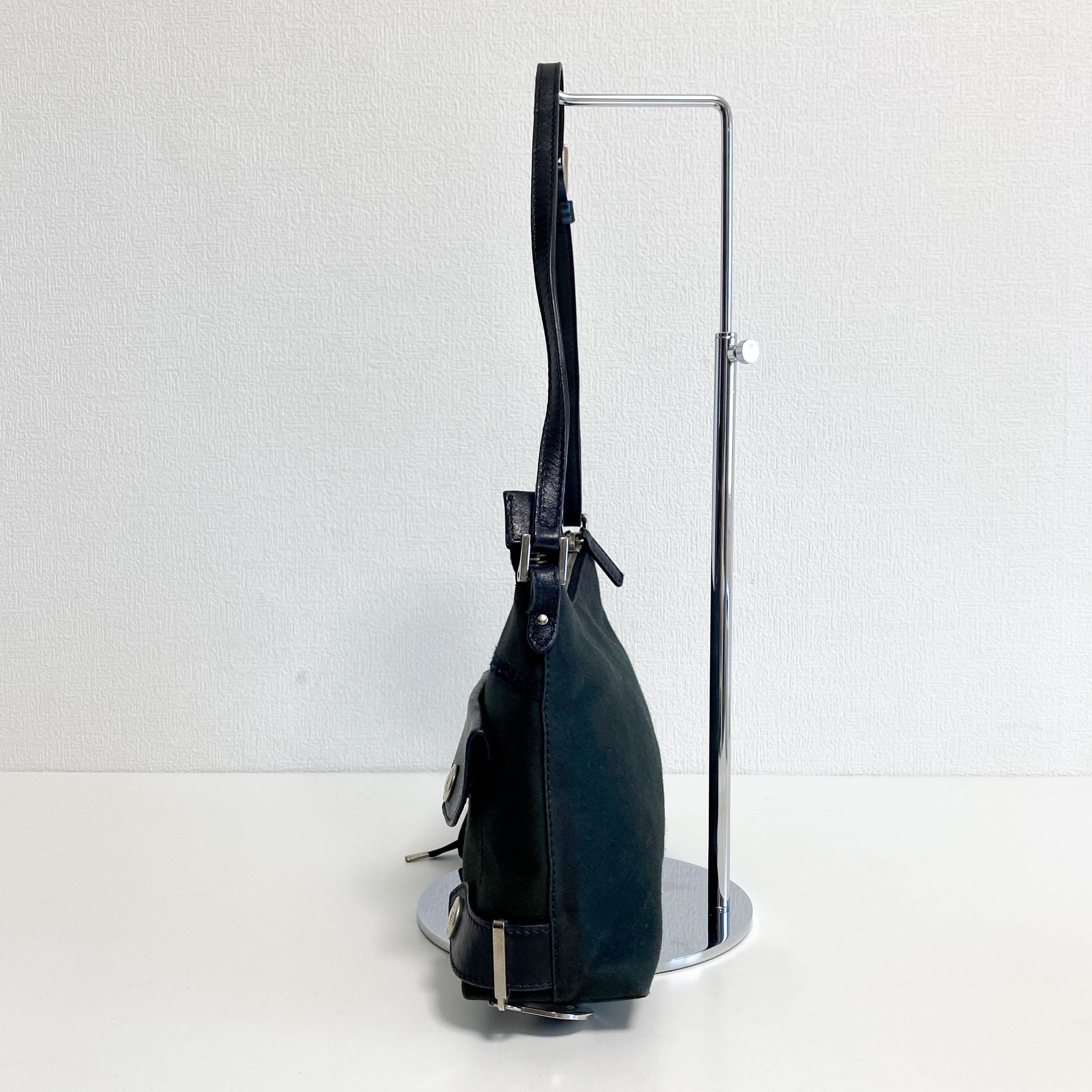 2004 Black Cotton Handbag