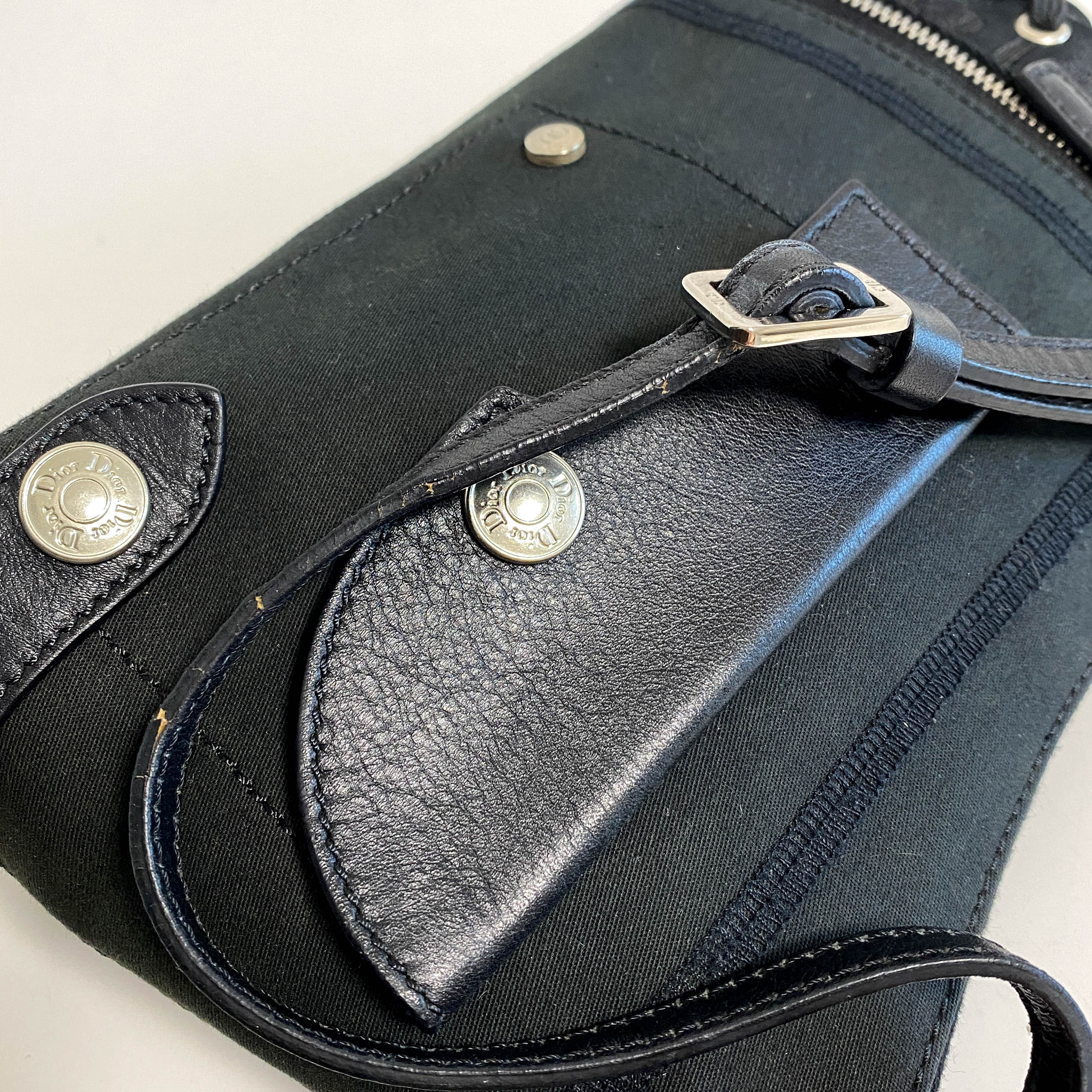 2004 Black Cotton Handbag