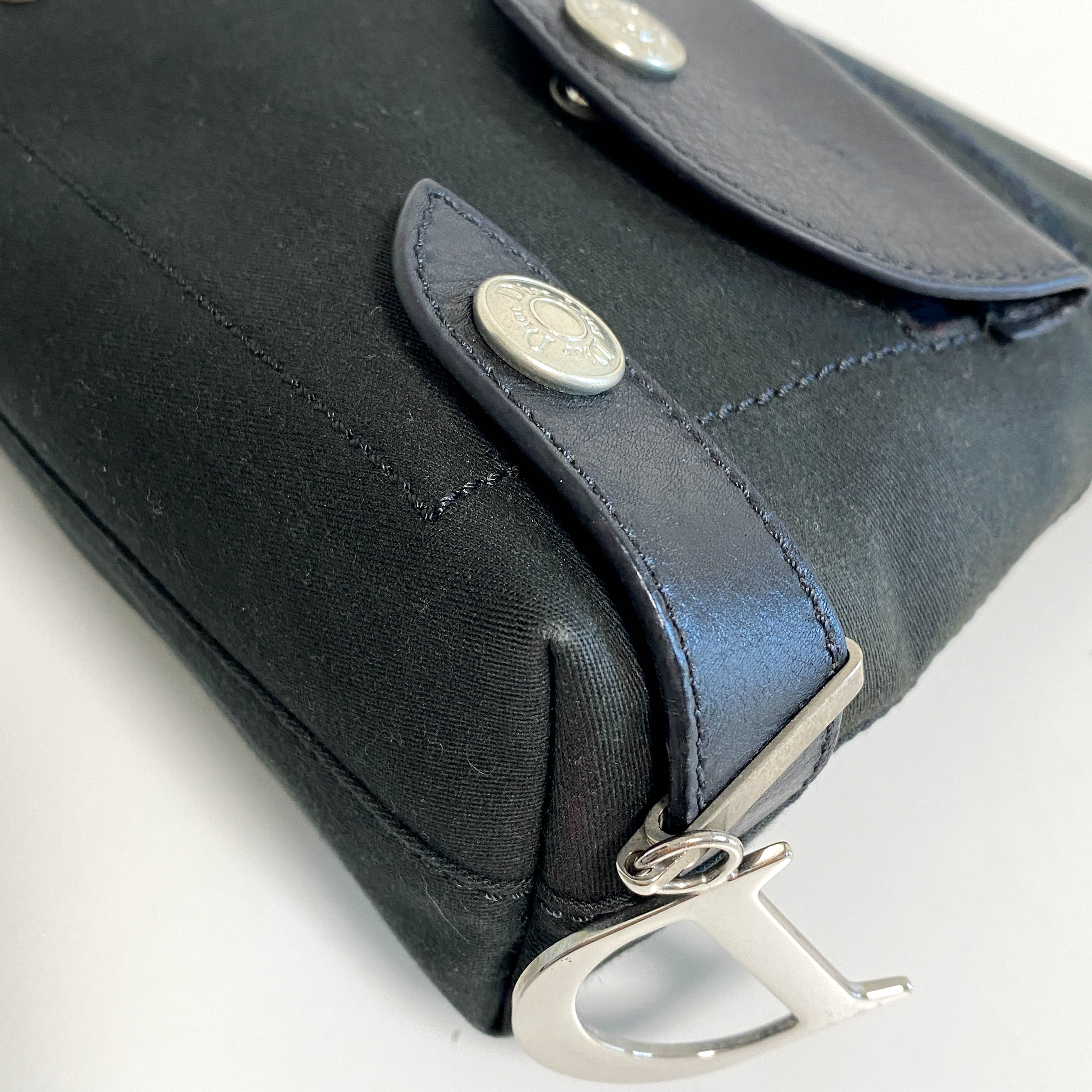 2004 Black Cotton Handbag