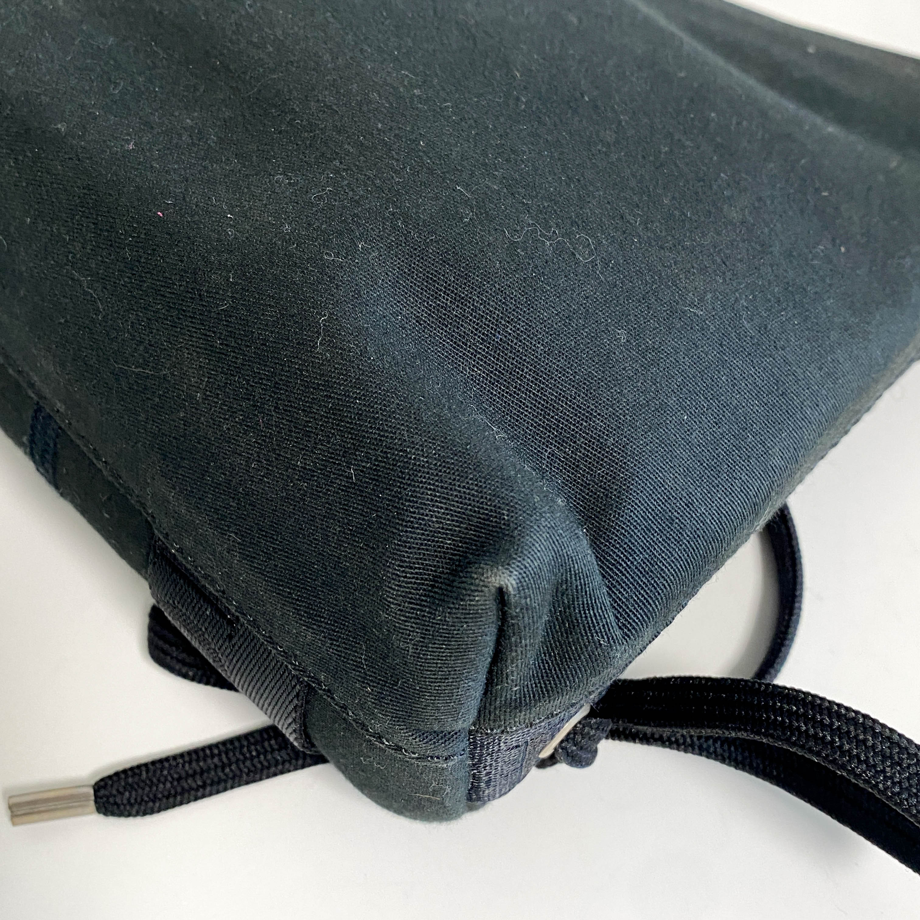 2004 Black Cotton Handbag