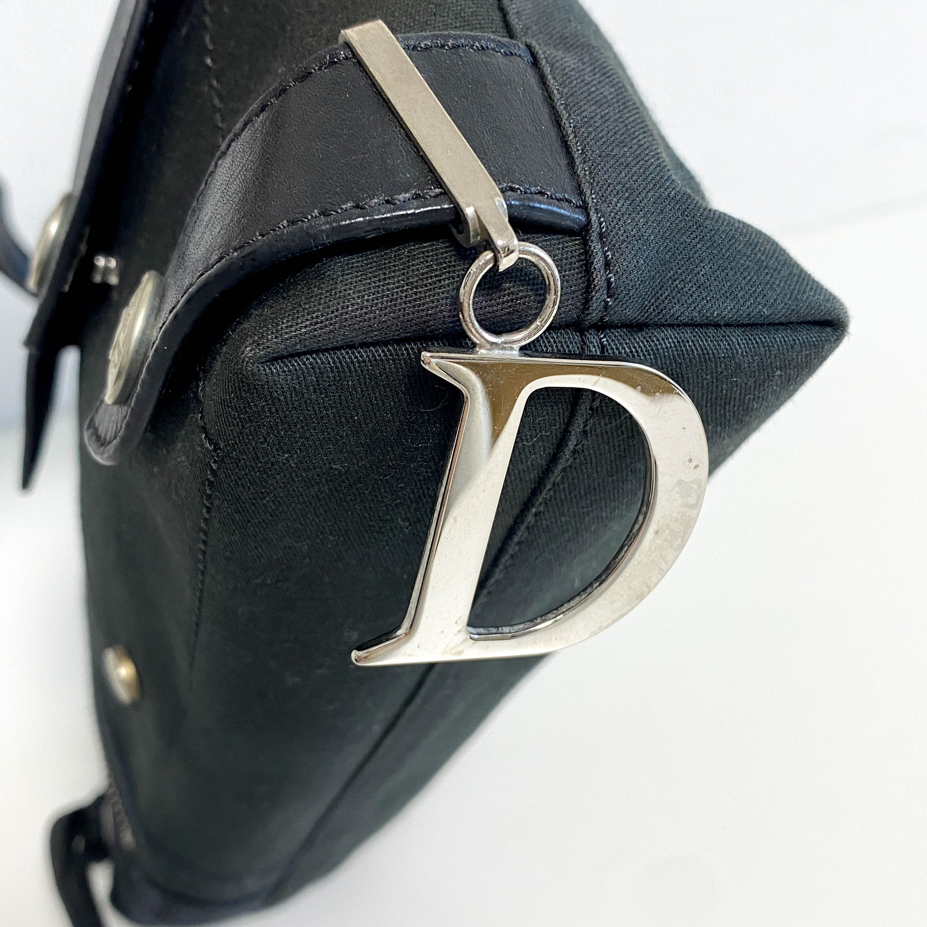 2004 Black Cotton Handbag