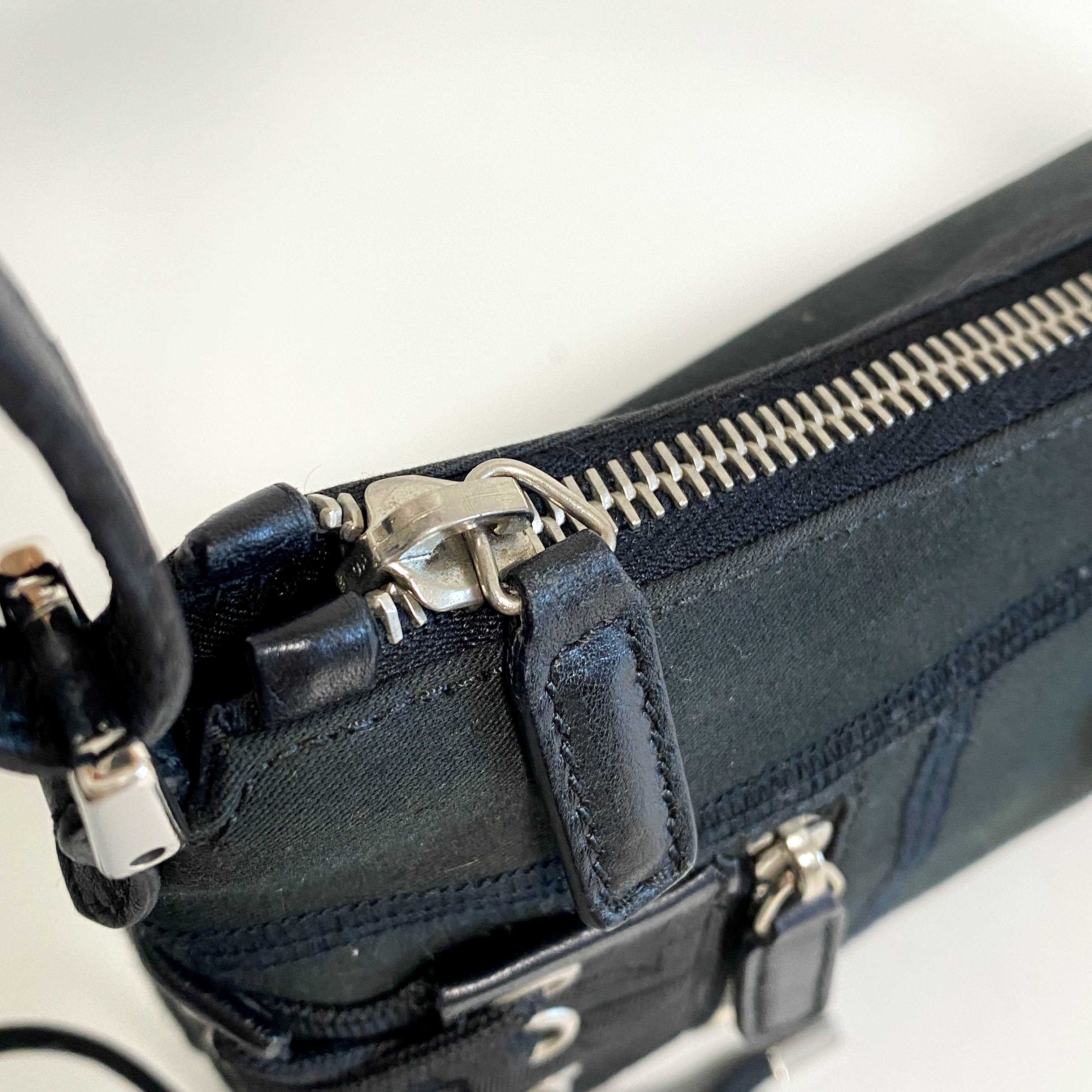 2004 Black Cotton Handbag