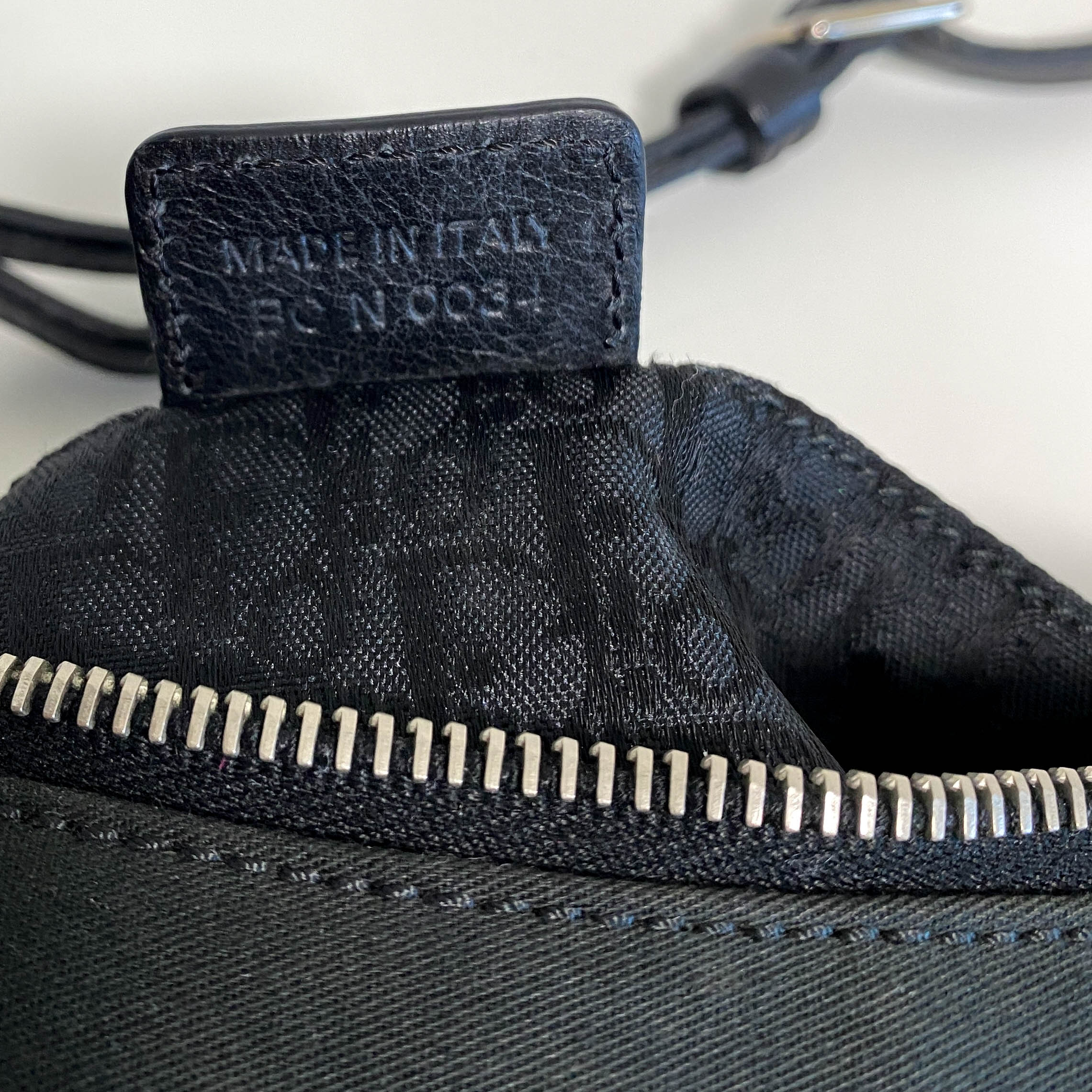 2004 Black Cotton Handbag