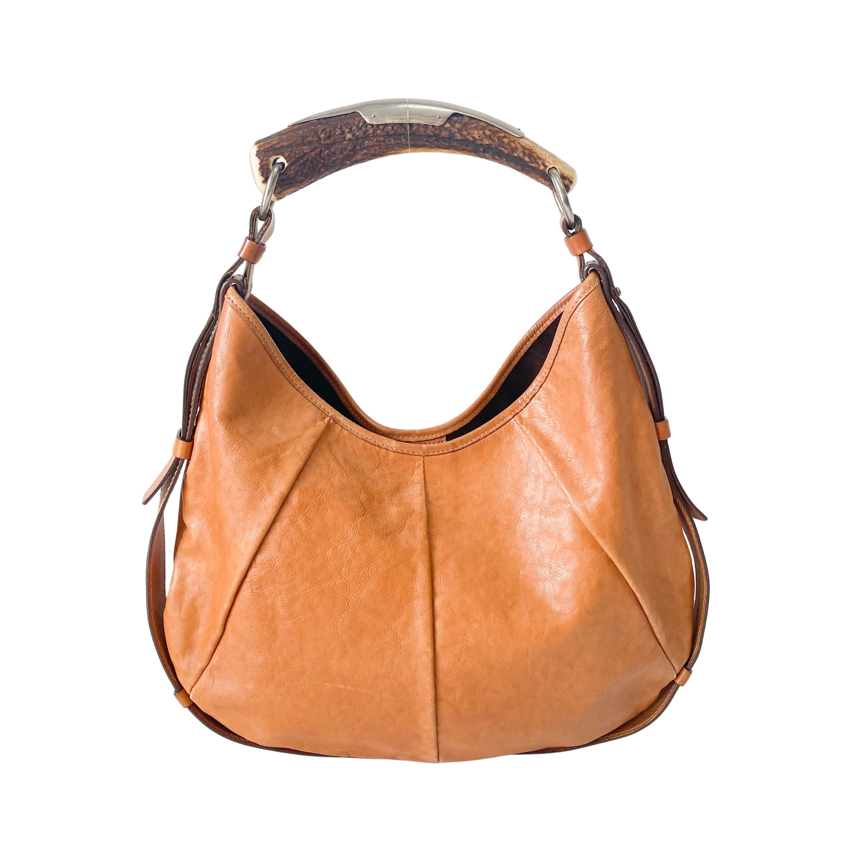 Mombasa Brown Leather Shoulder Bag