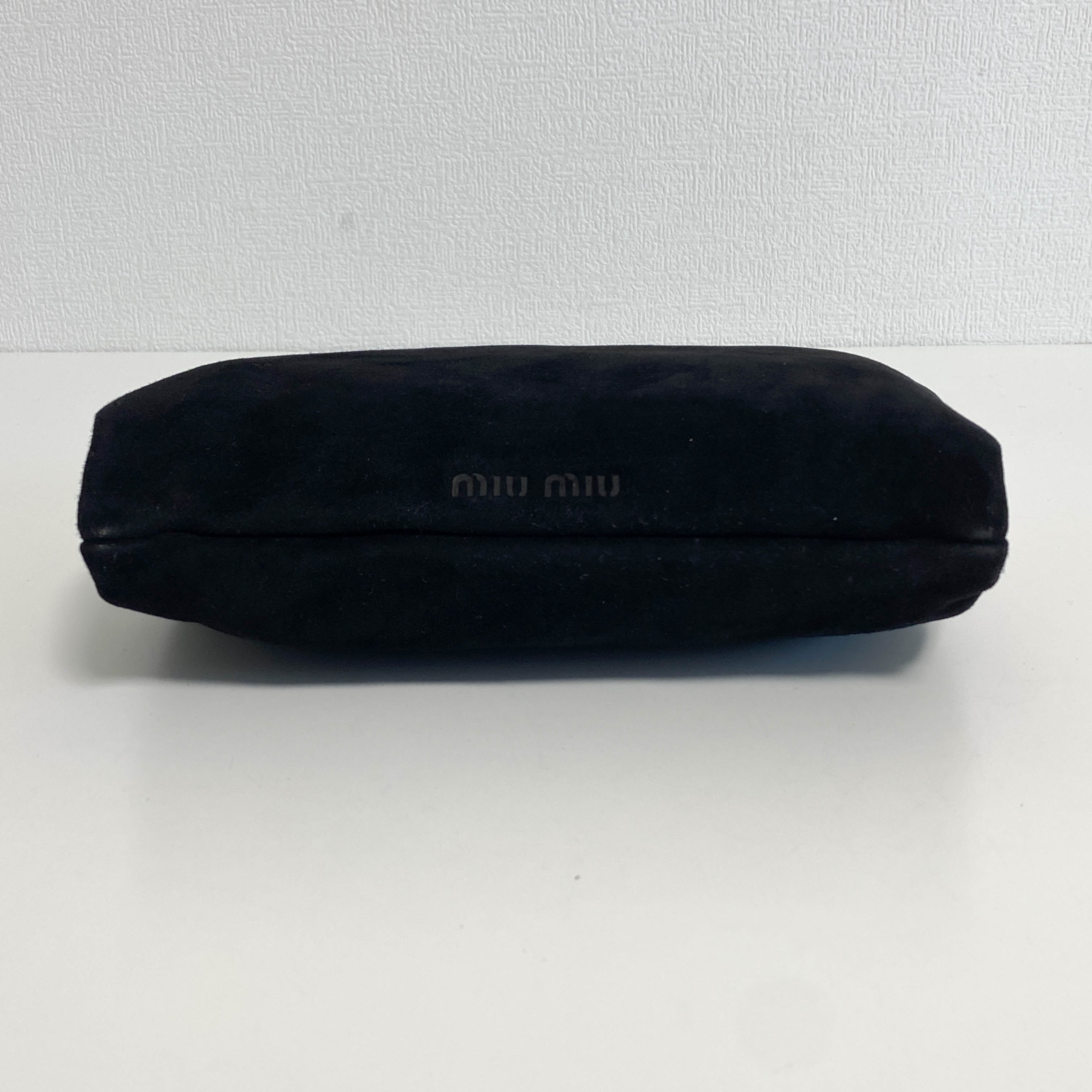 Velvet Black Rhinestone Frame Handbag