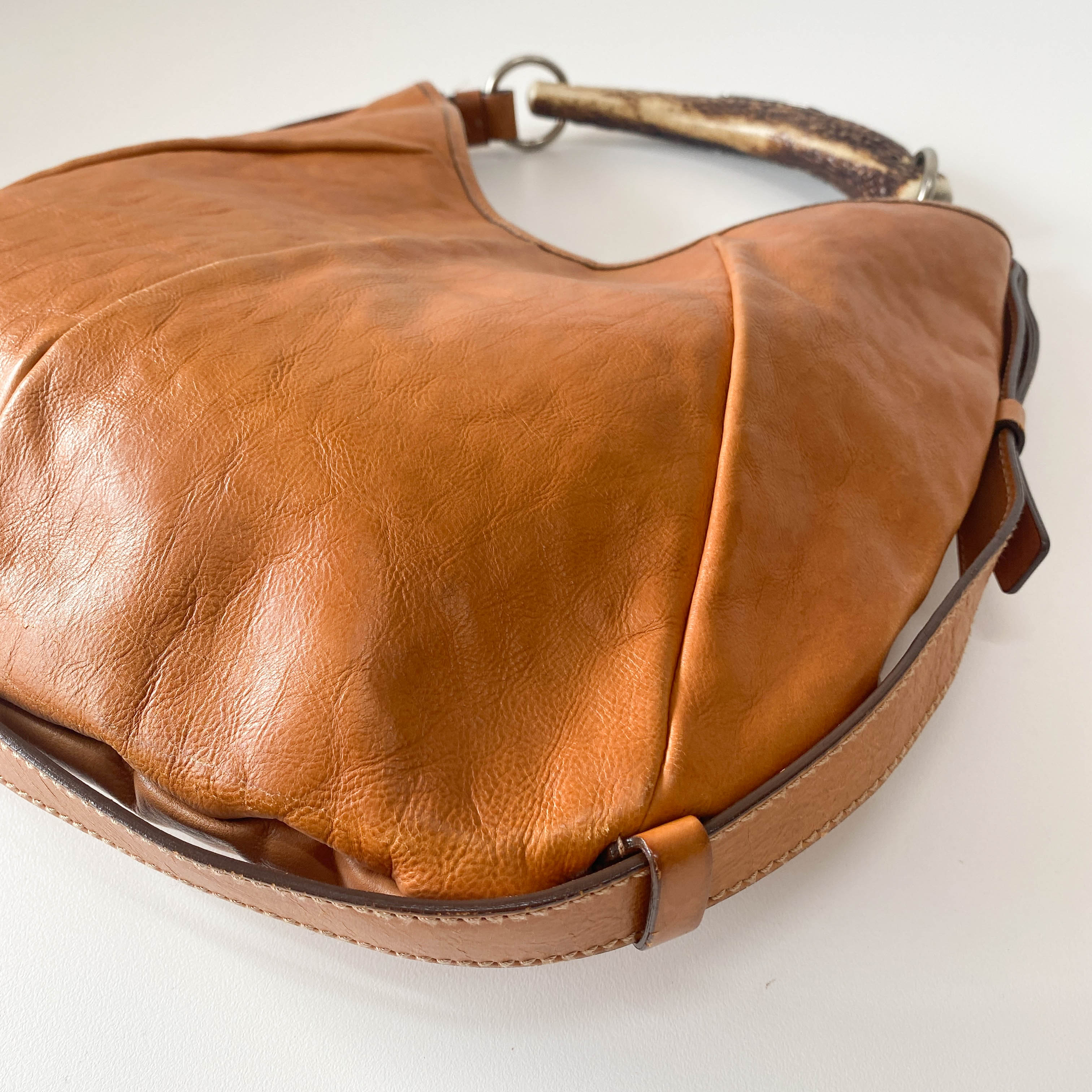 Mombasa Brown Leather Shoulder Bag
