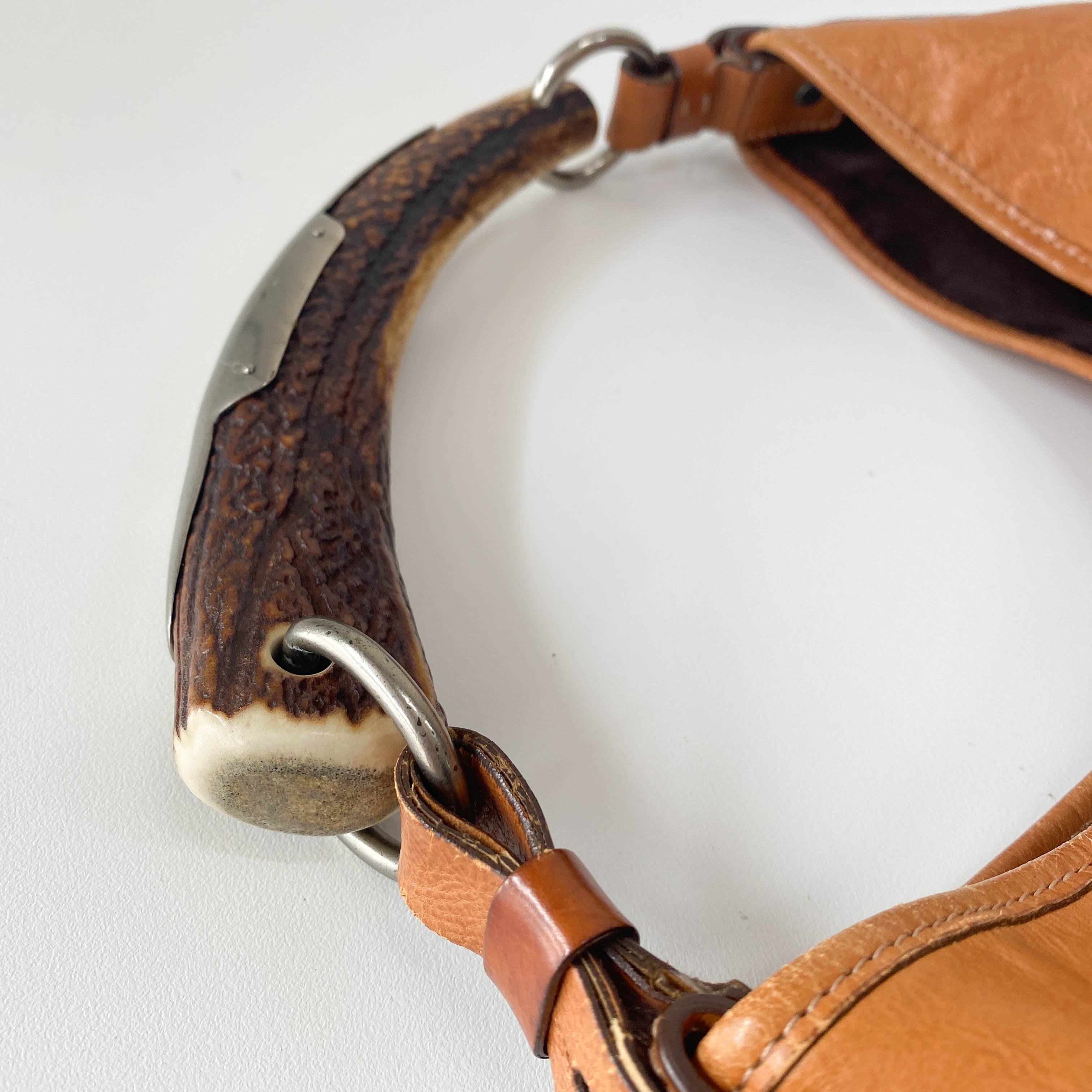 Mombasa Brown Leather Shoulder Bag