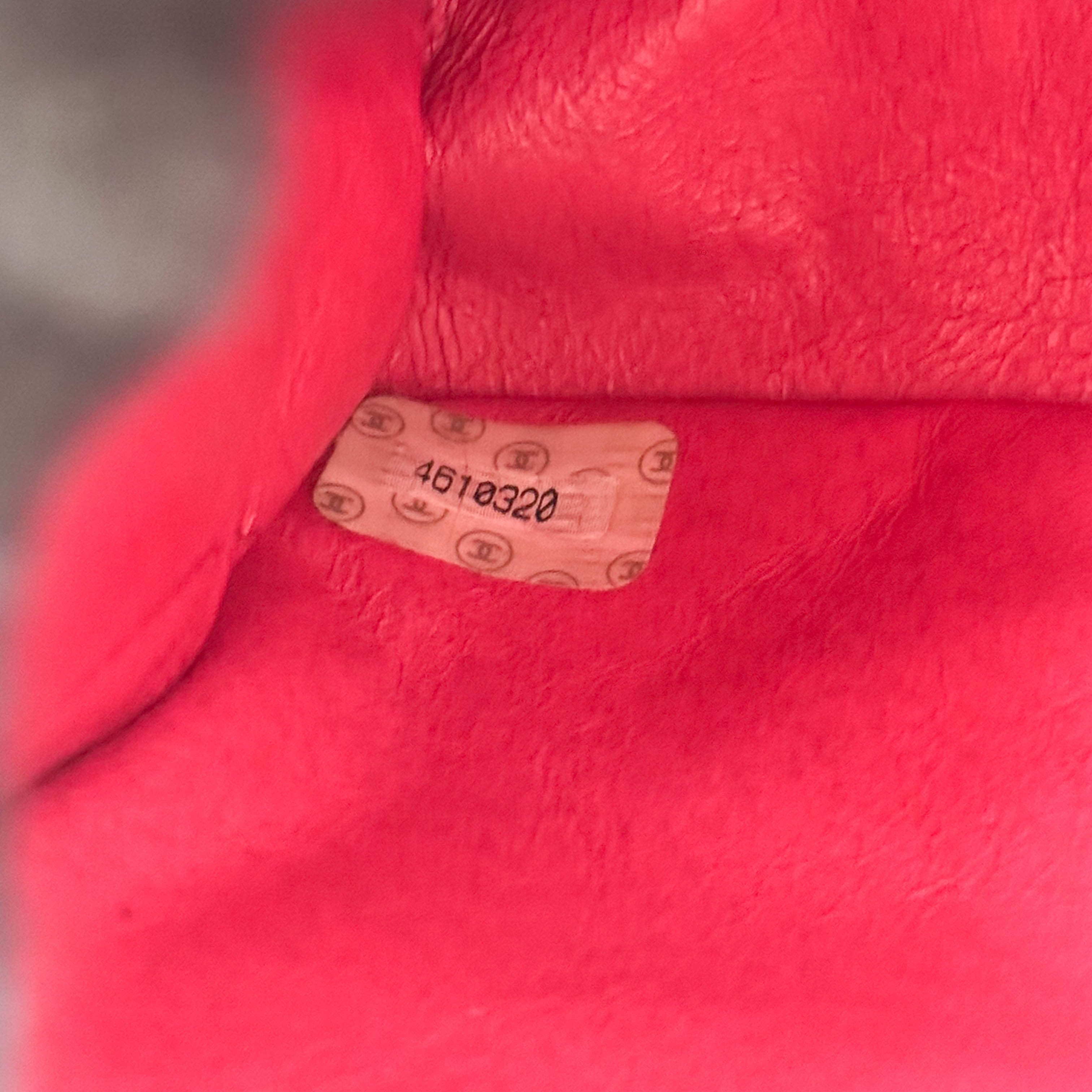 Matelasse in Pink Suede and Gold CC Logo Mini Bag