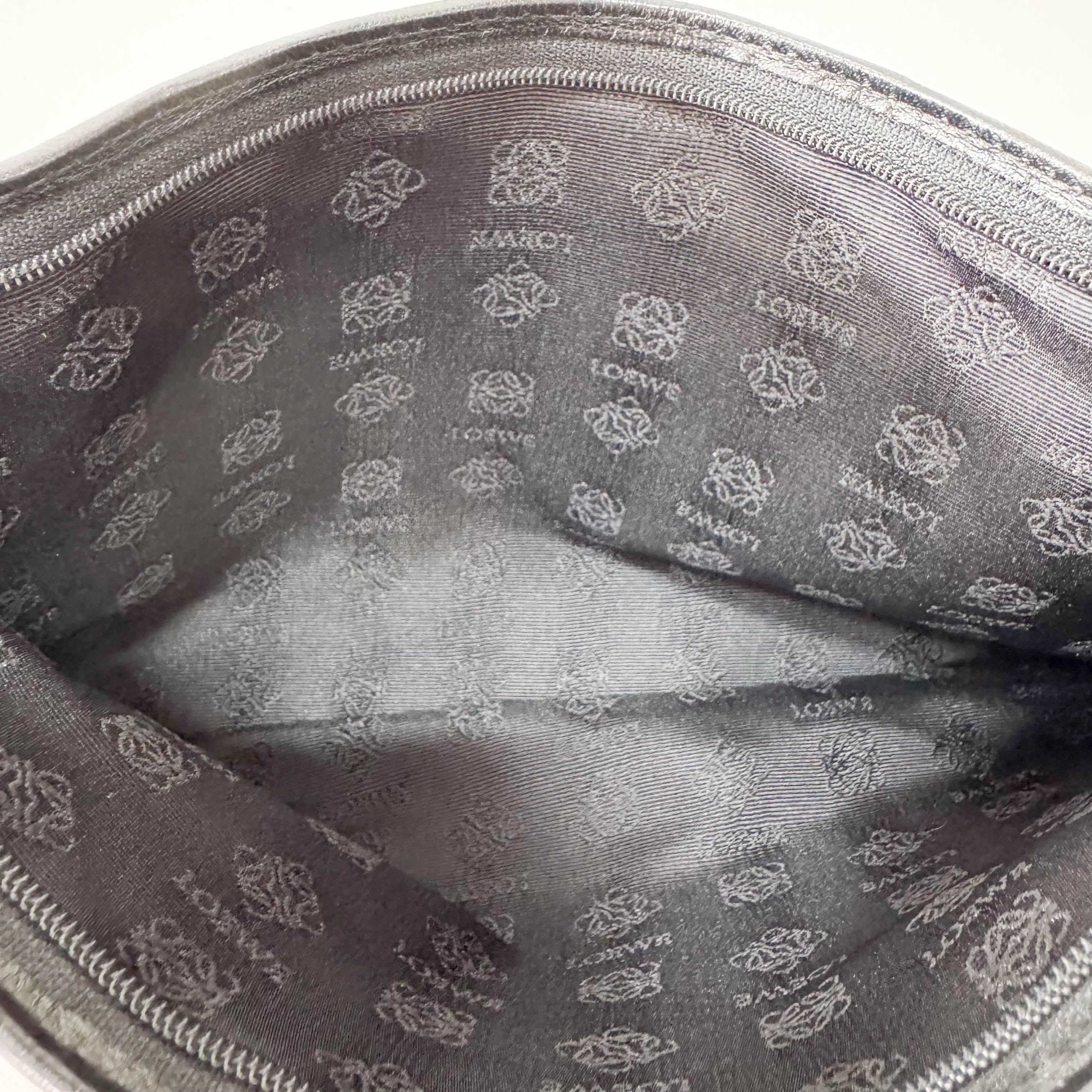 Brown Leopard Print Pouch