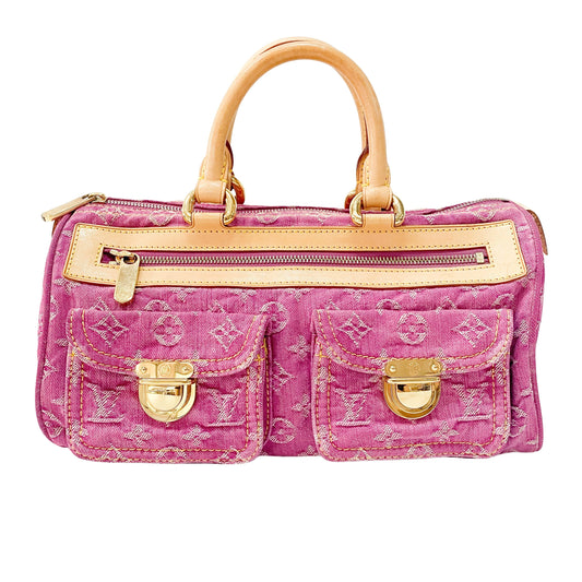 Monogram Denim Pink Neo Speedy