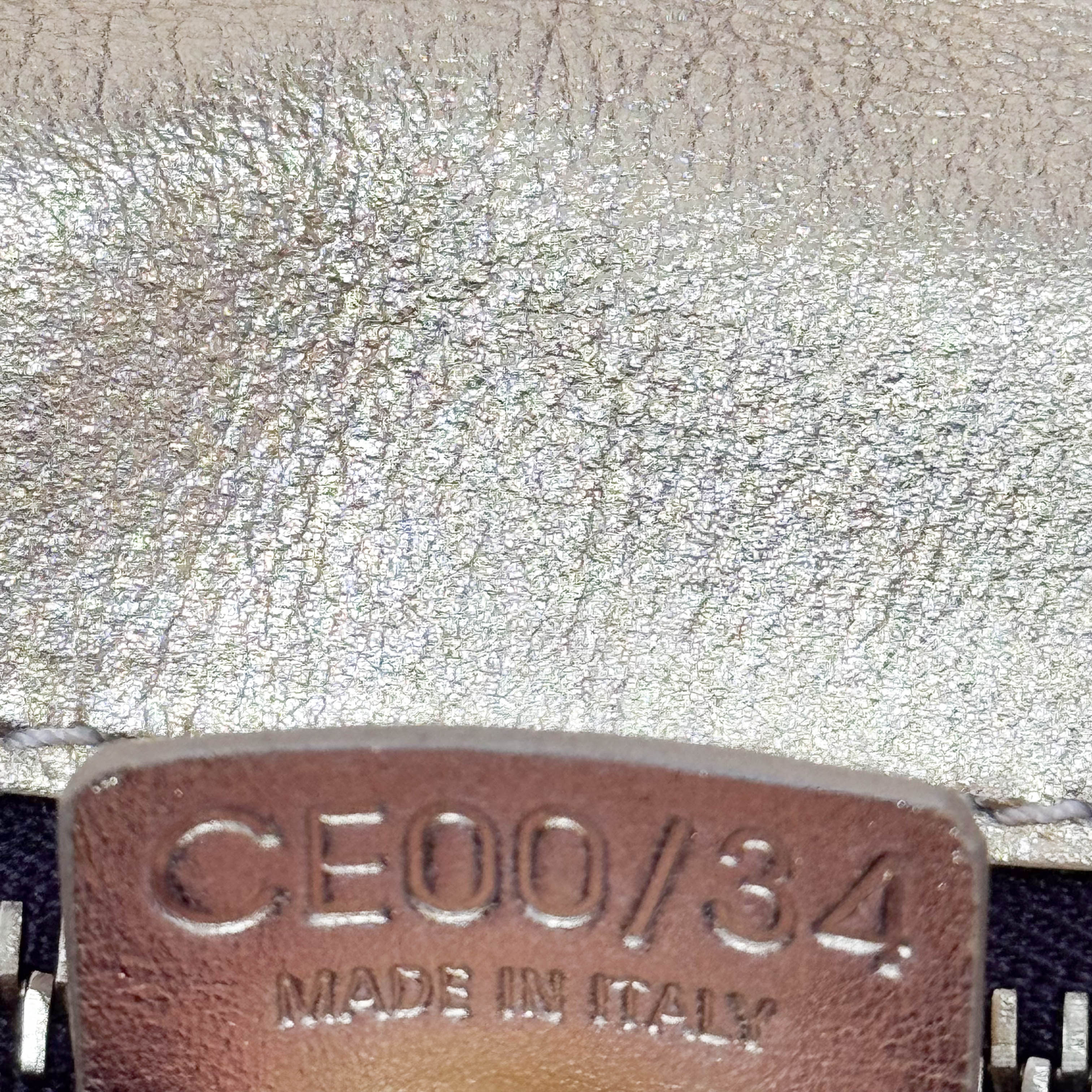 Gold Leather Shoulder Bag