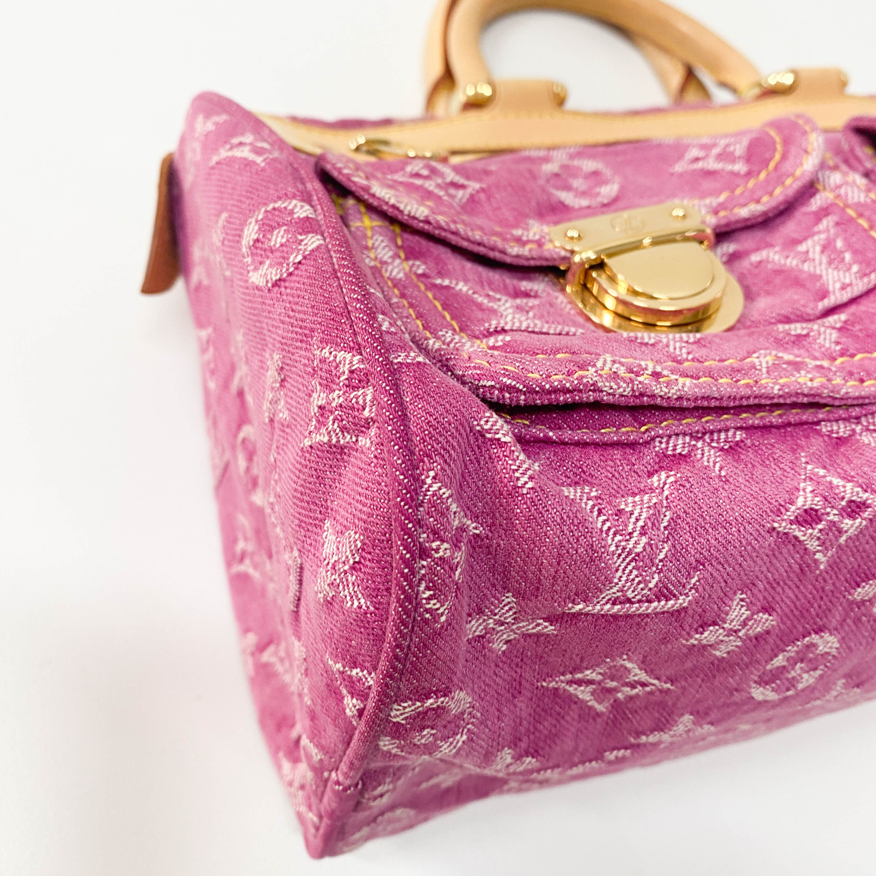 Monogram Denim Pink Neo Speedy