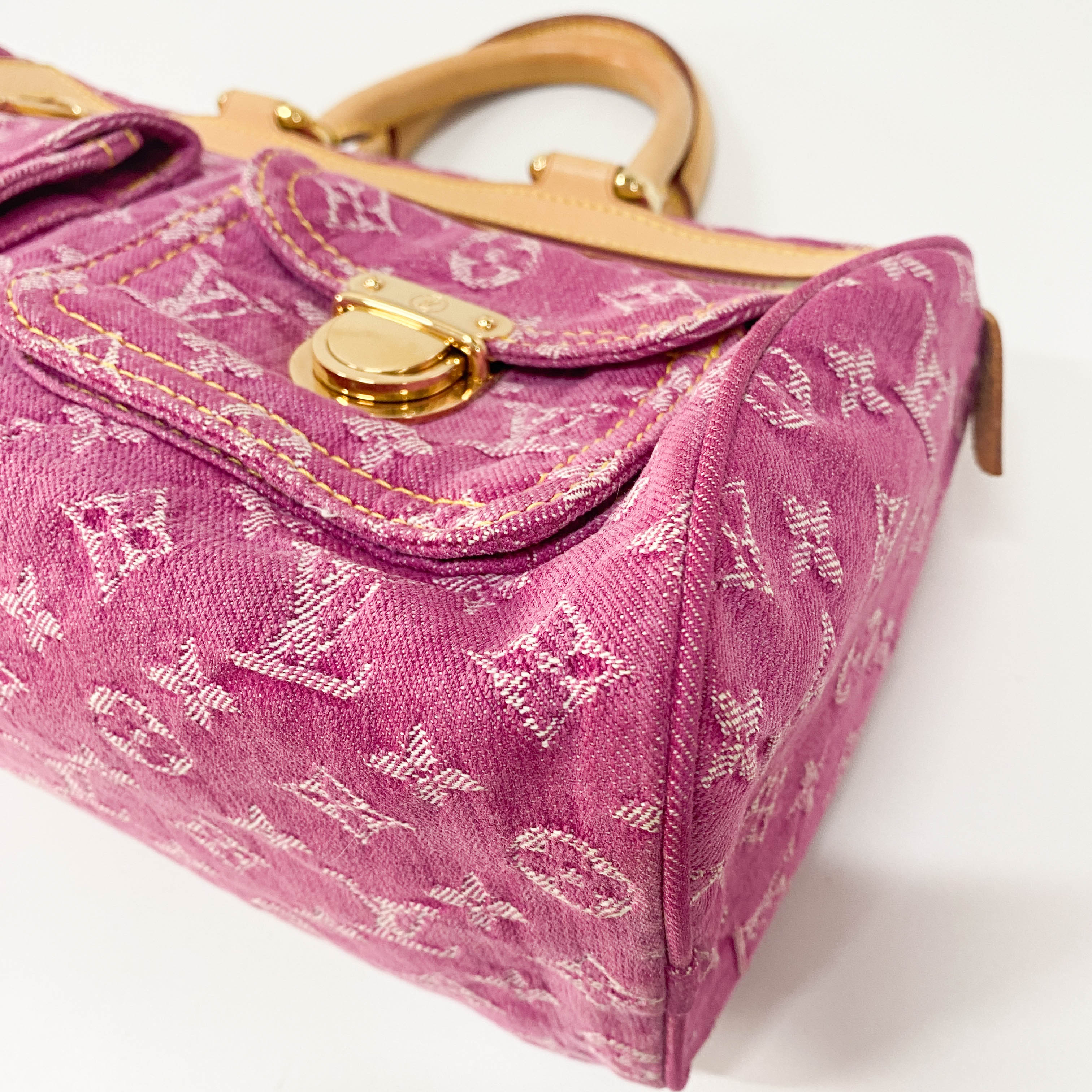 Monogram Denim Pink Neo Speedy