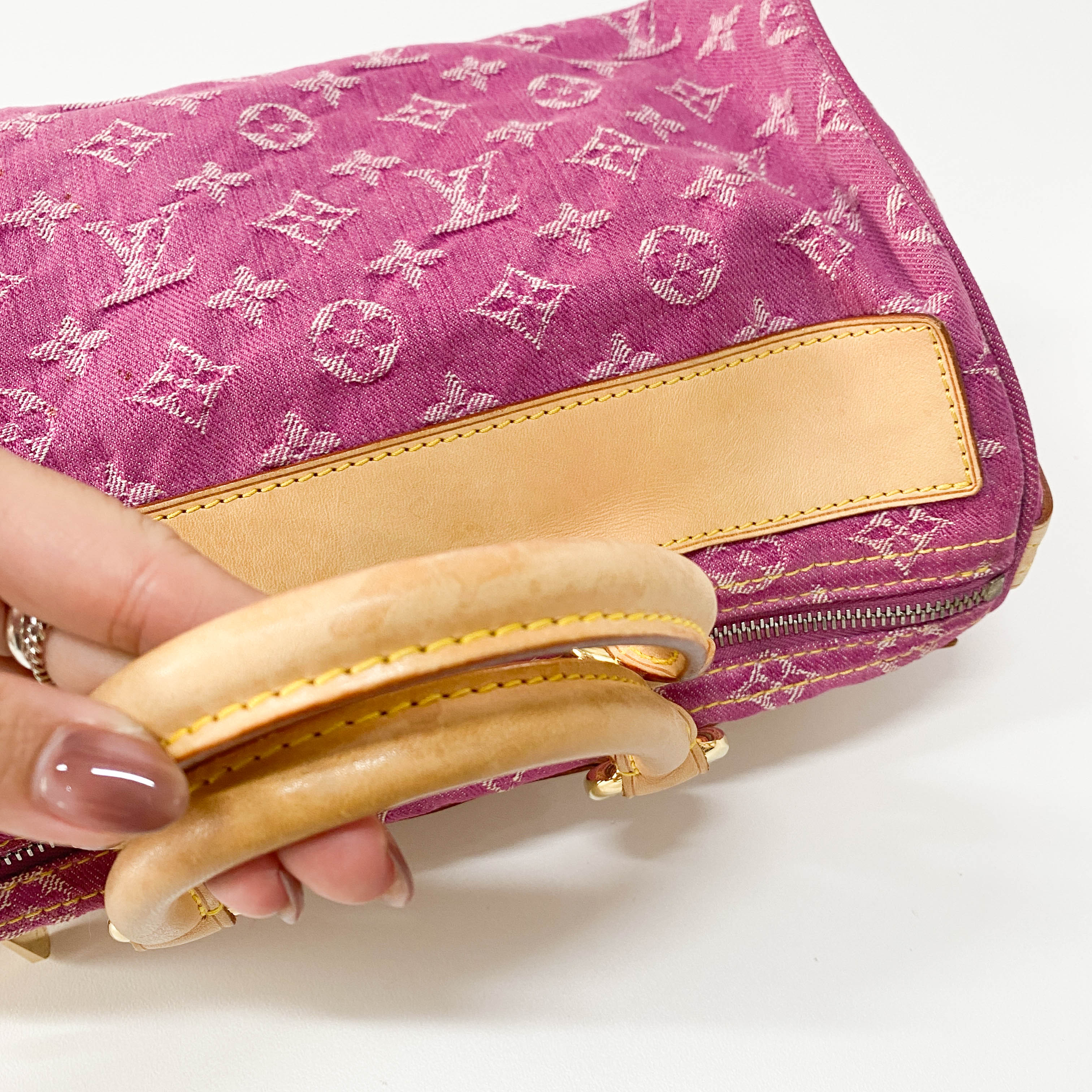 Monogram Denim Pink Neo Speedy