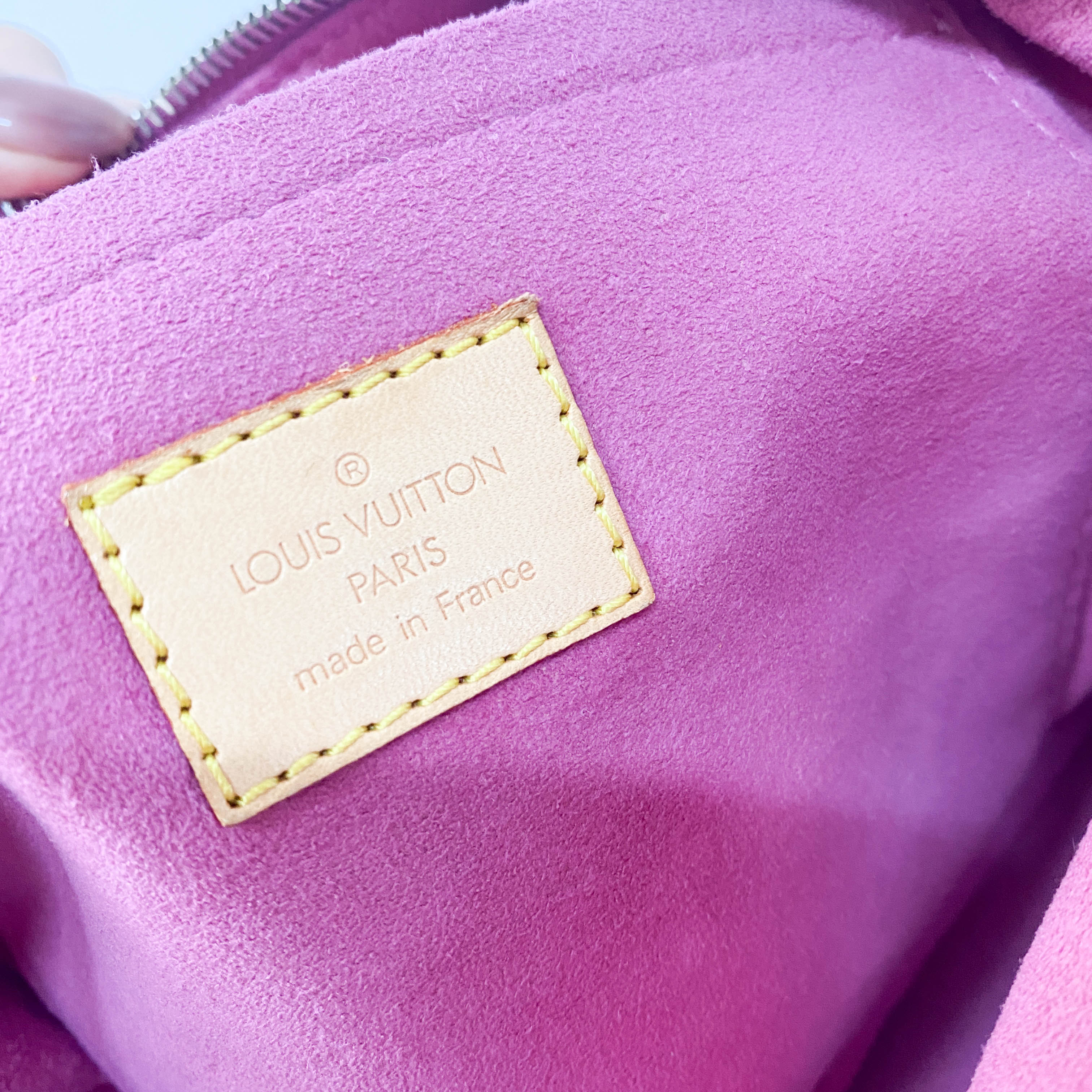 Monogram Denim Pink Neo Speedy