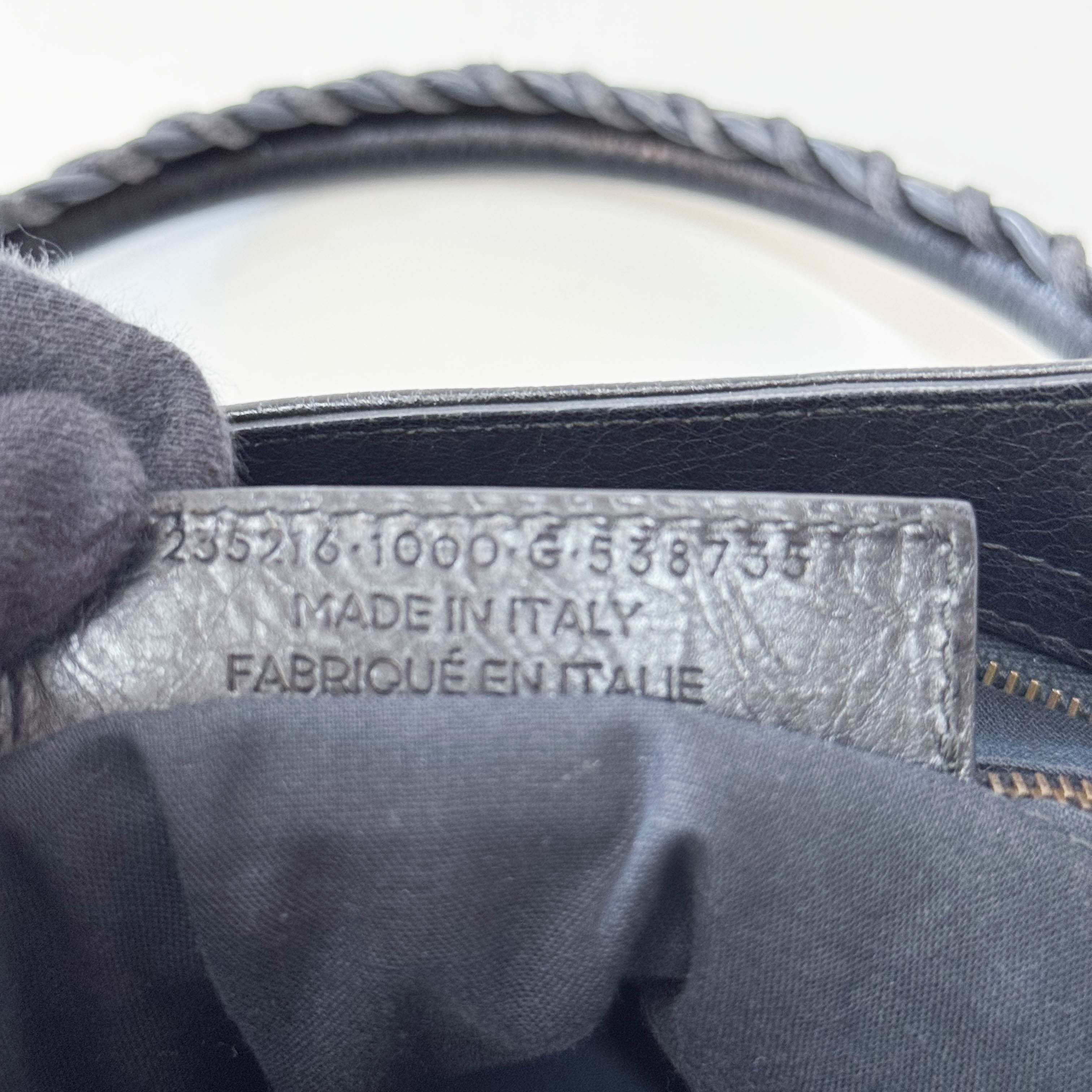 Black Leather Motocross Velo Giant 12 City Shoulder Bag