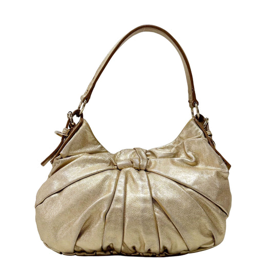 Metallic Gold Shoulder Bag