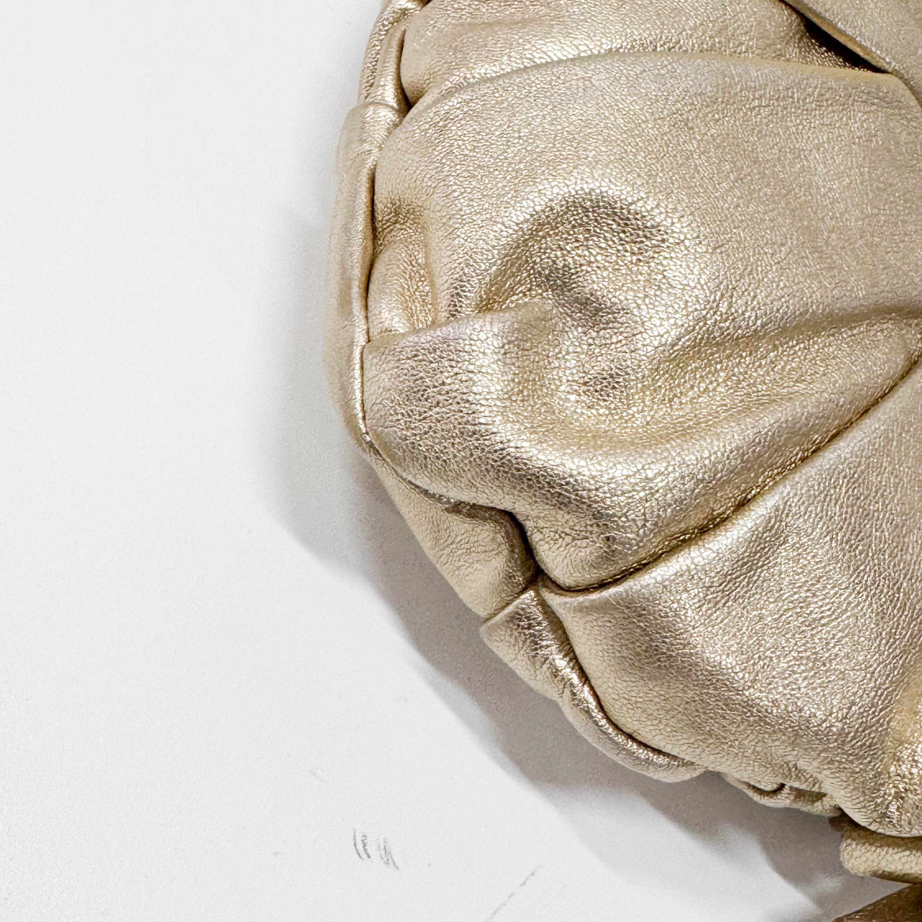 Metallic Gold Shoulder Bag