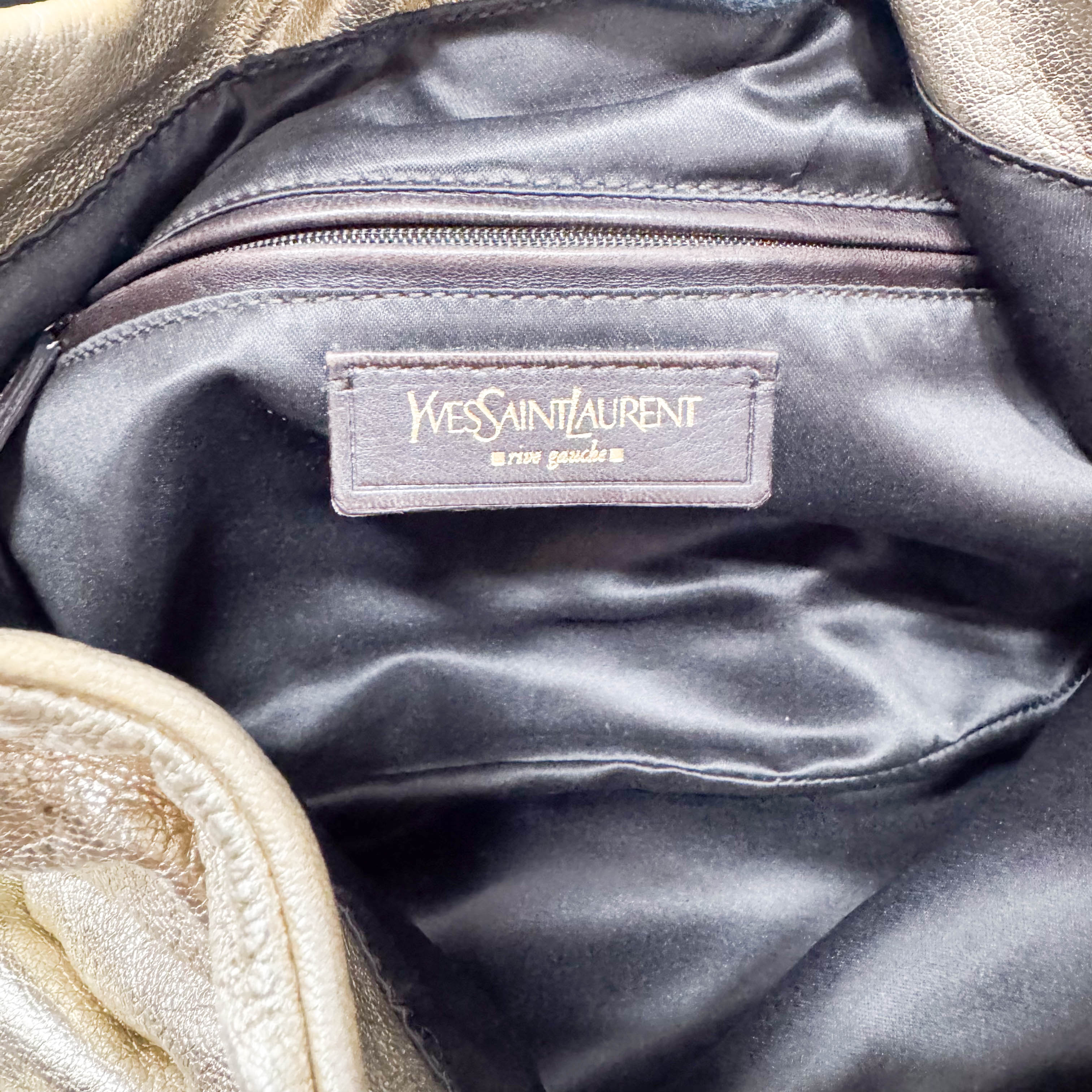 Metallic Gold Shoulder Bag