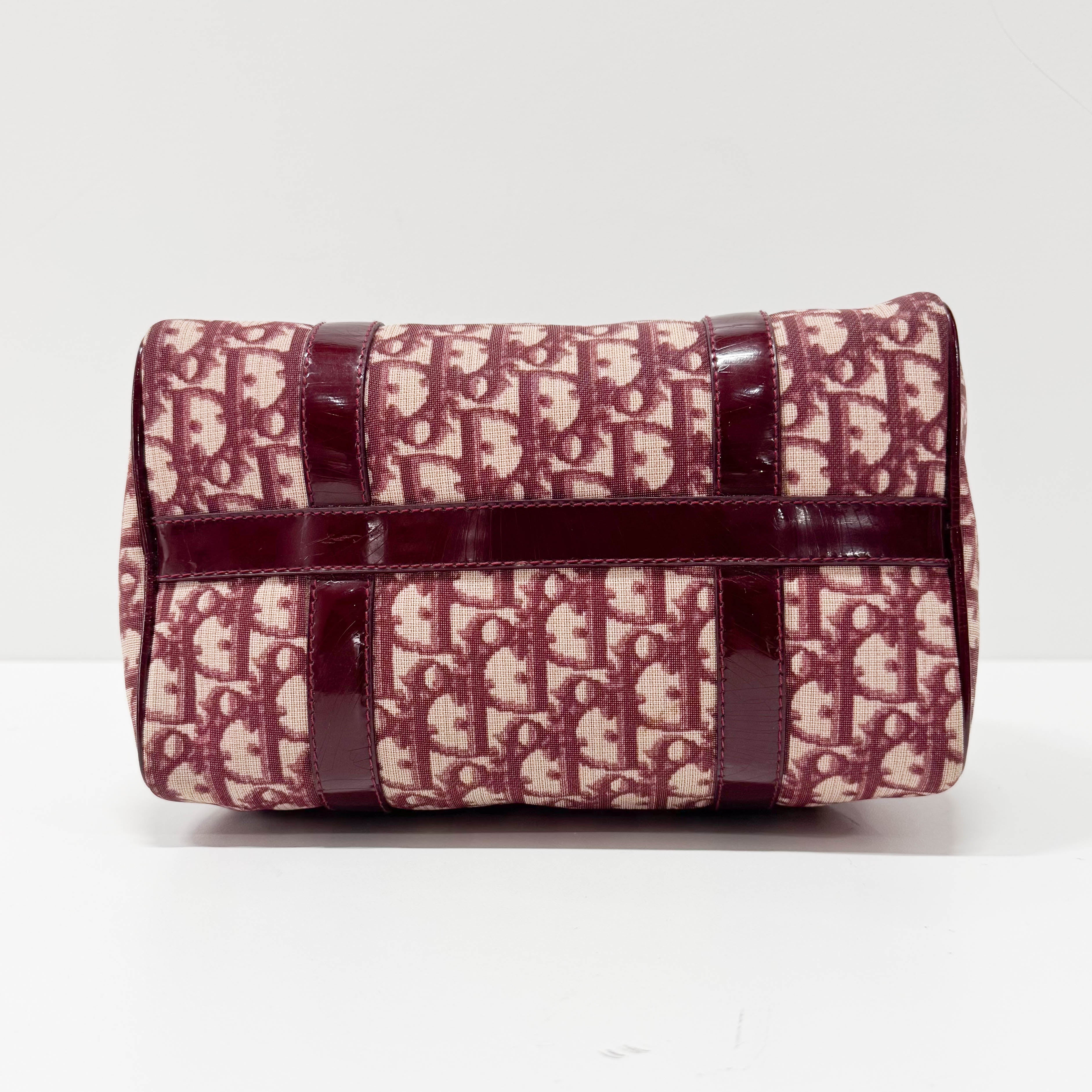 Trotter Red Canvas Handbag