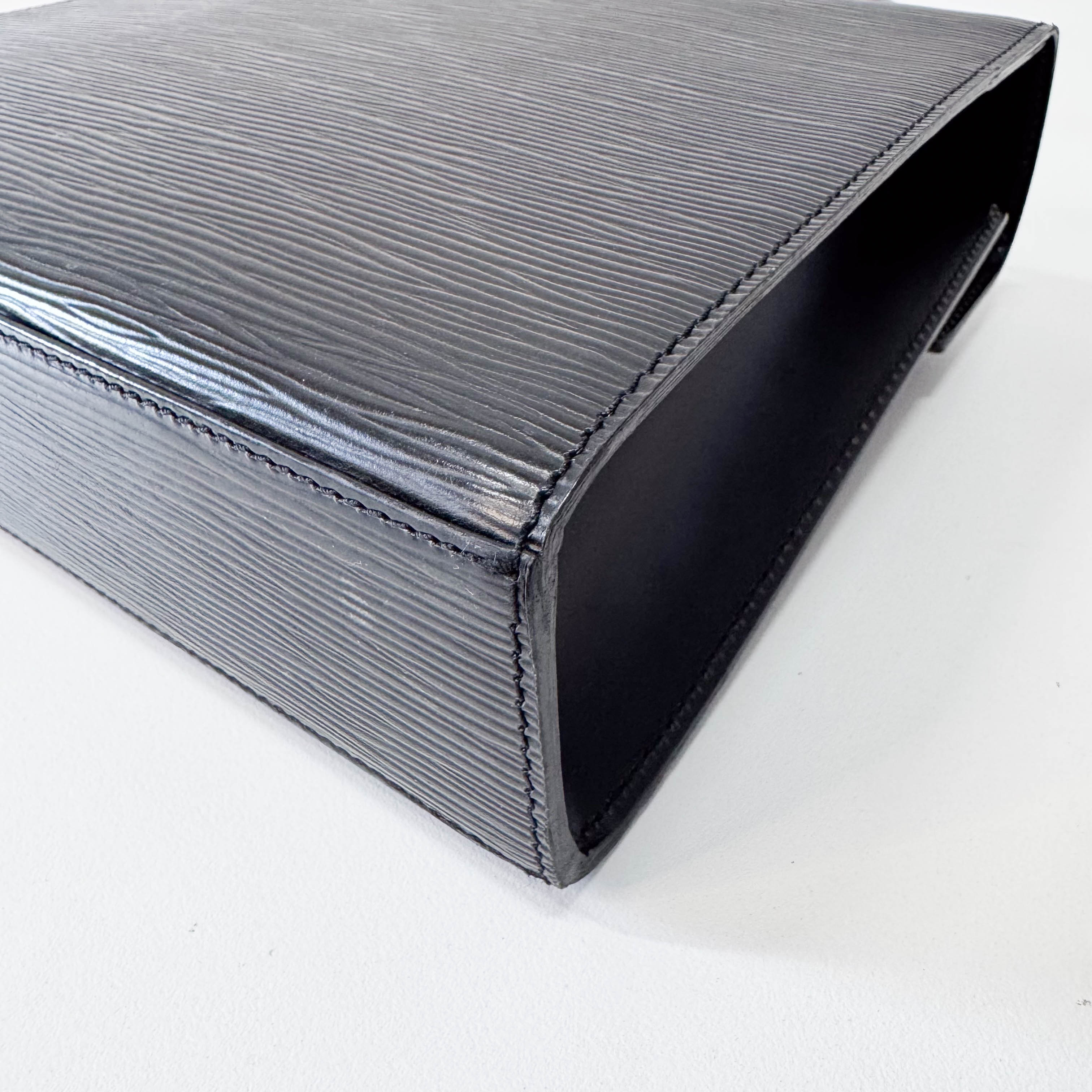 Epi Leather Black Formal Bag