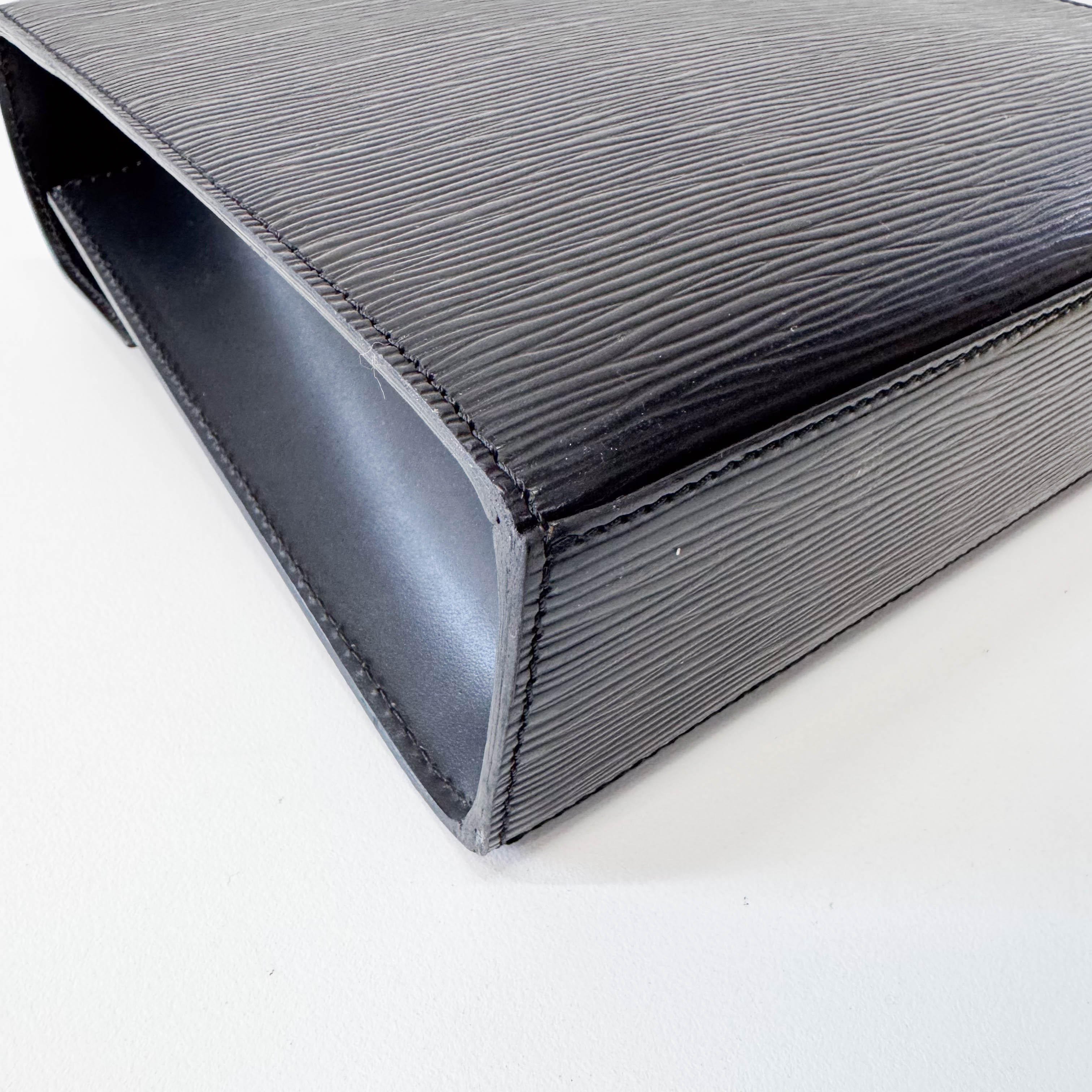 Epi Leather Black Formal Bag