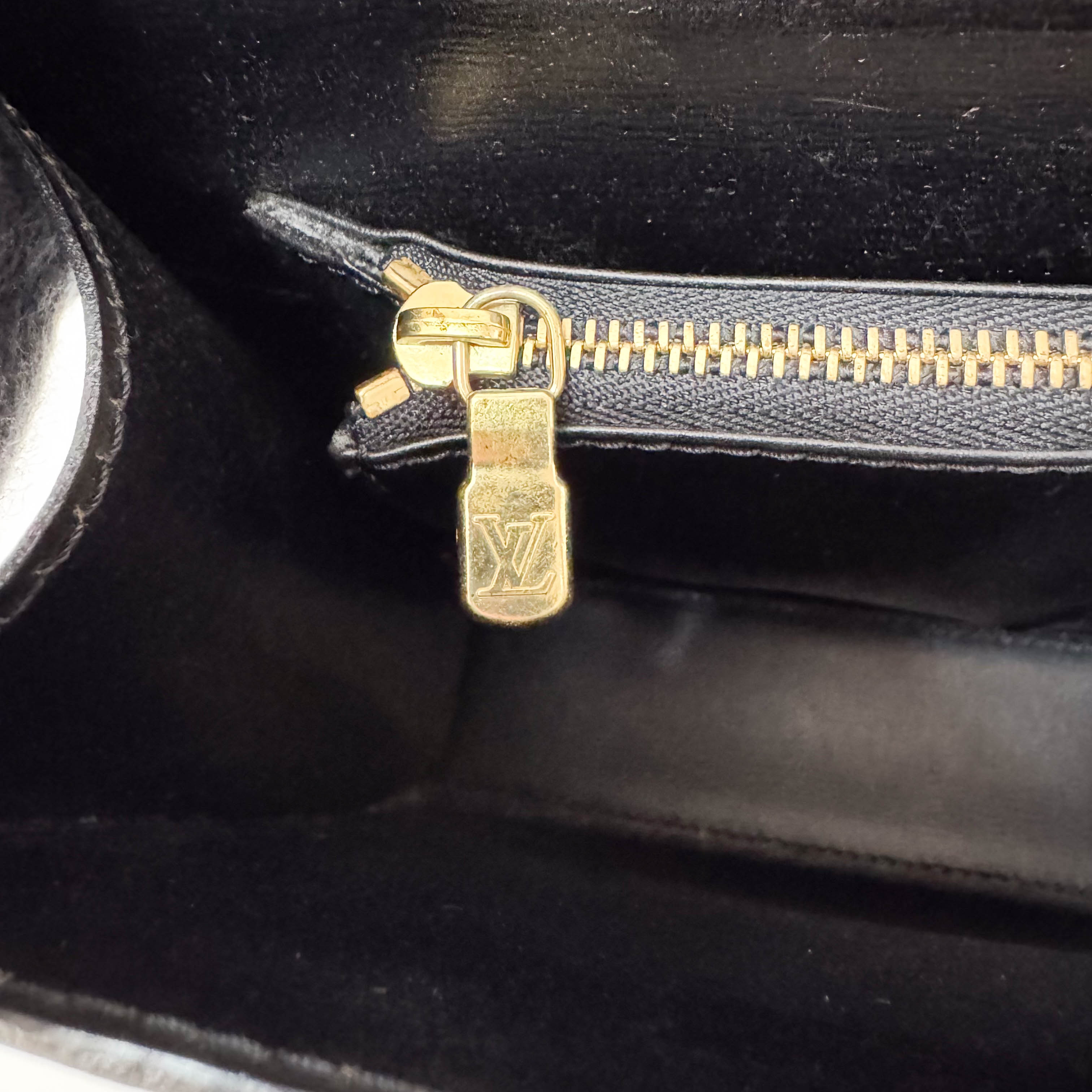 Epi Leather Black Formal Bag