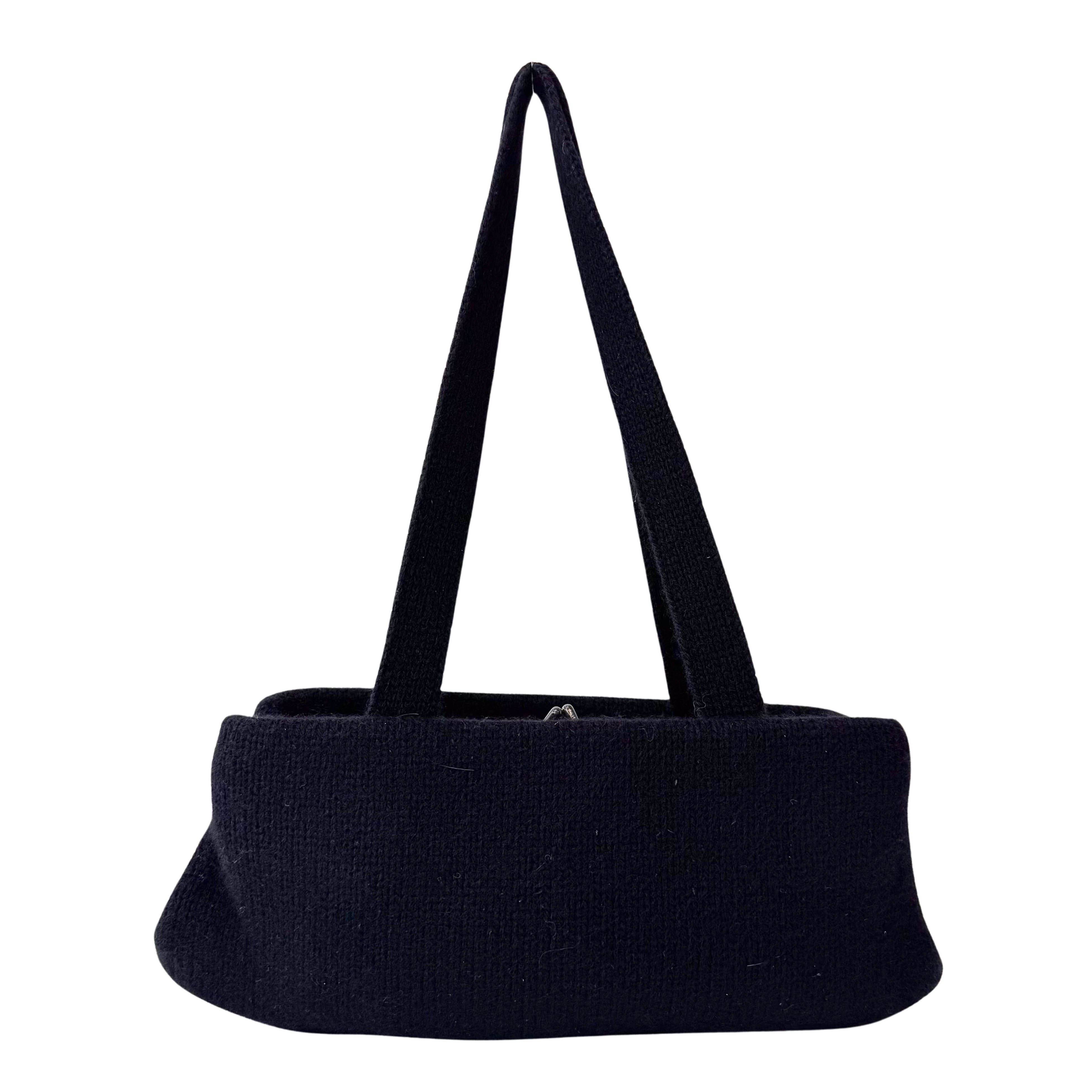 Cashmere with Sequin Embroidery Bag