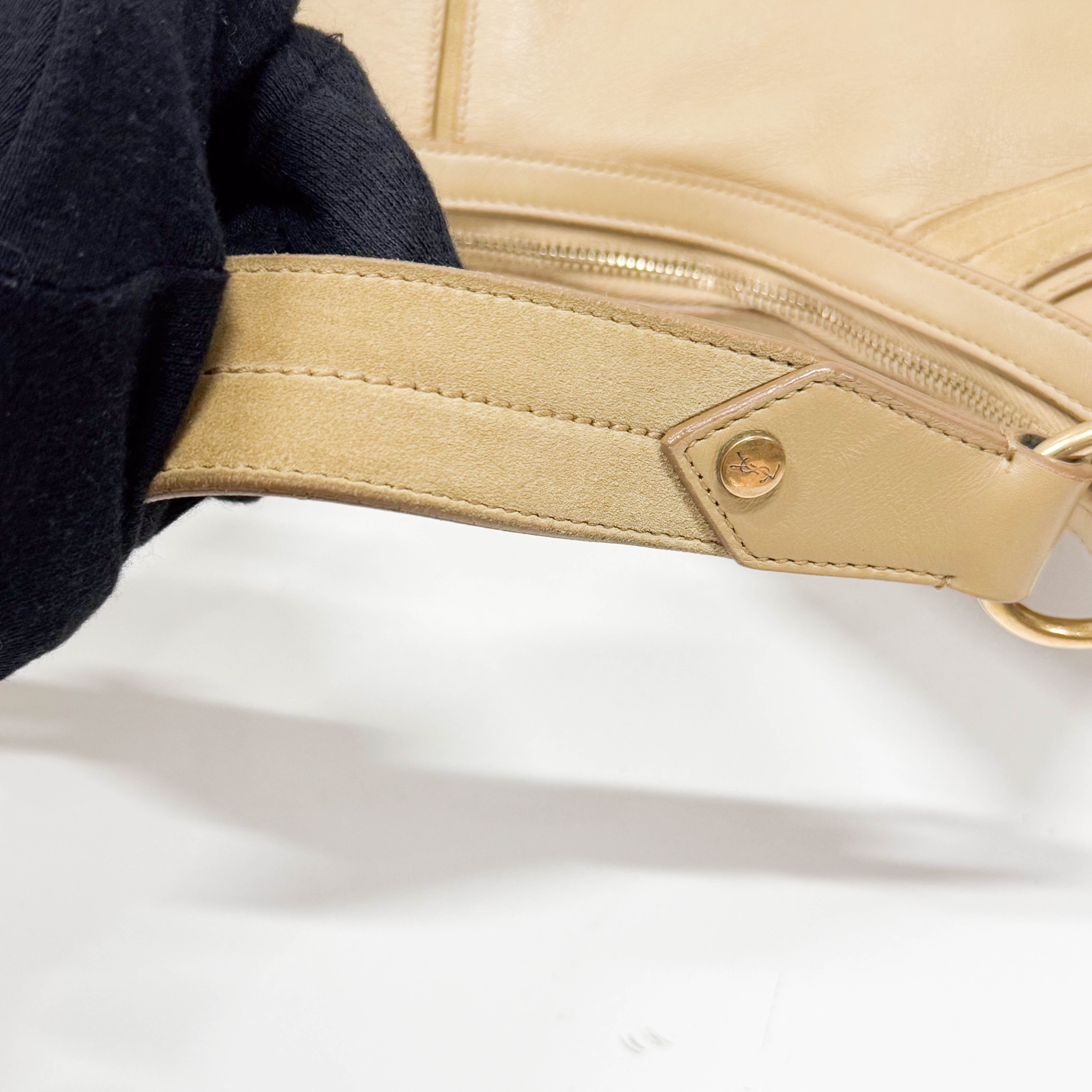 Yellow Leather Shoulder Bag