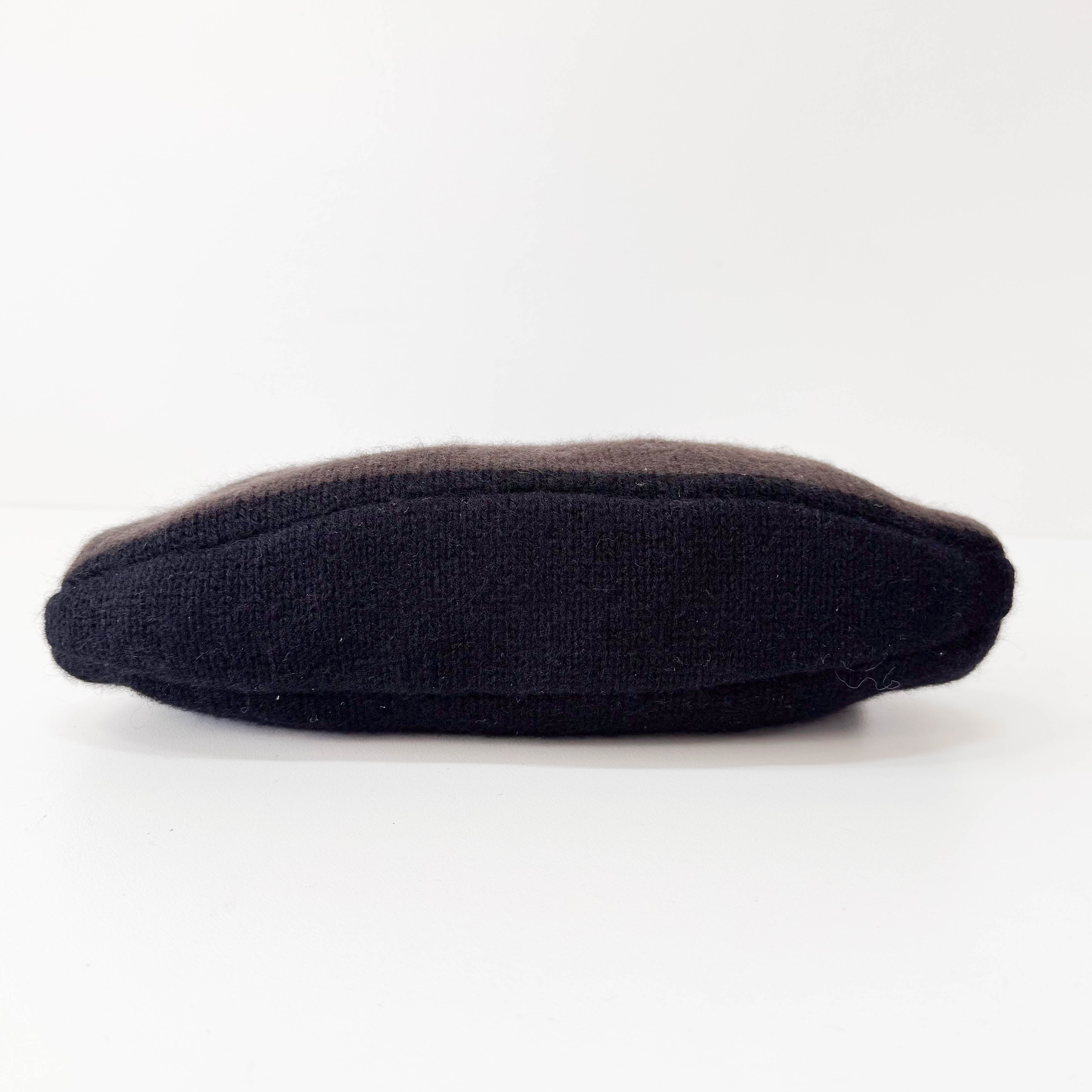 Cashmere with Sequin Embroidery Bag