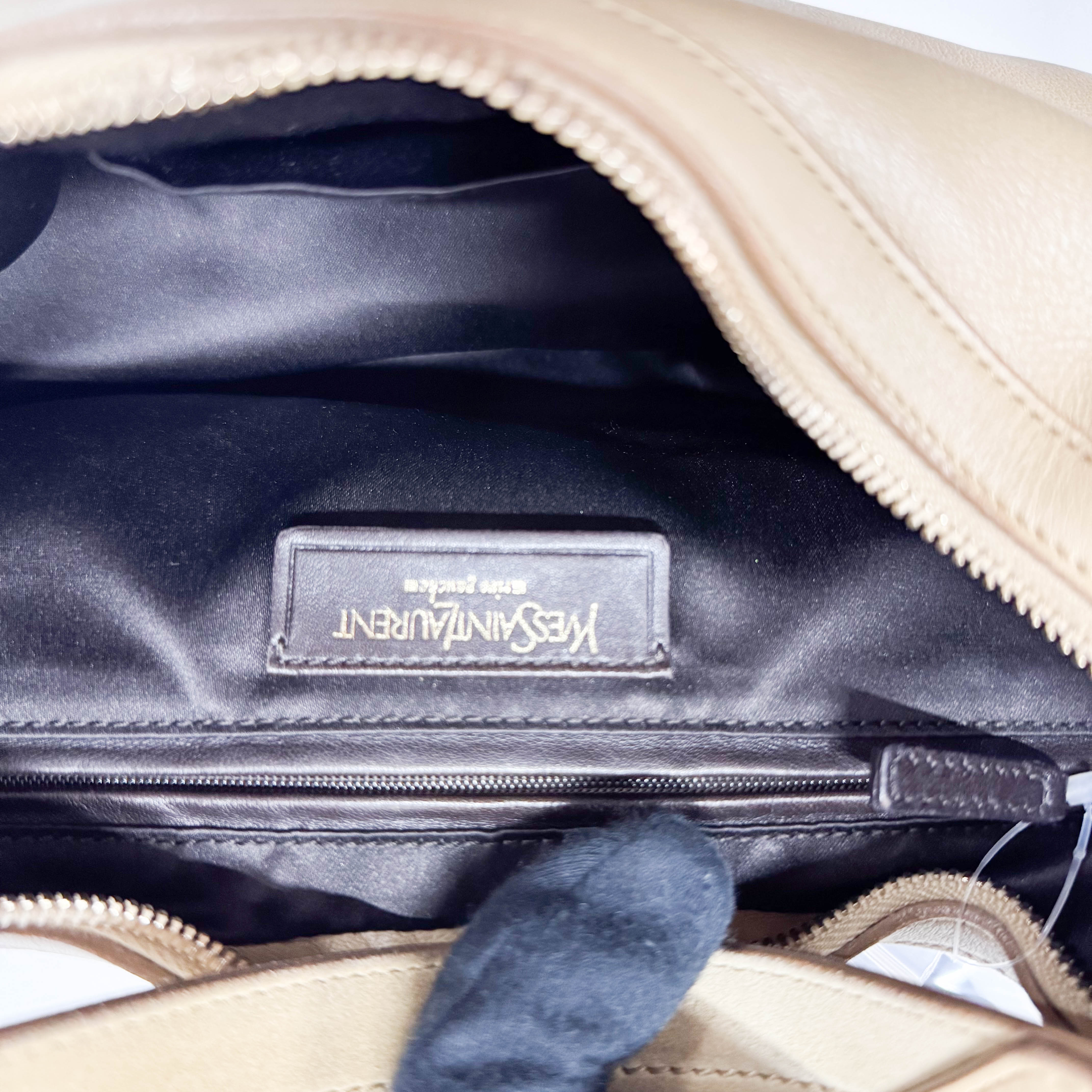 Yellow Leather Shoulder Bag