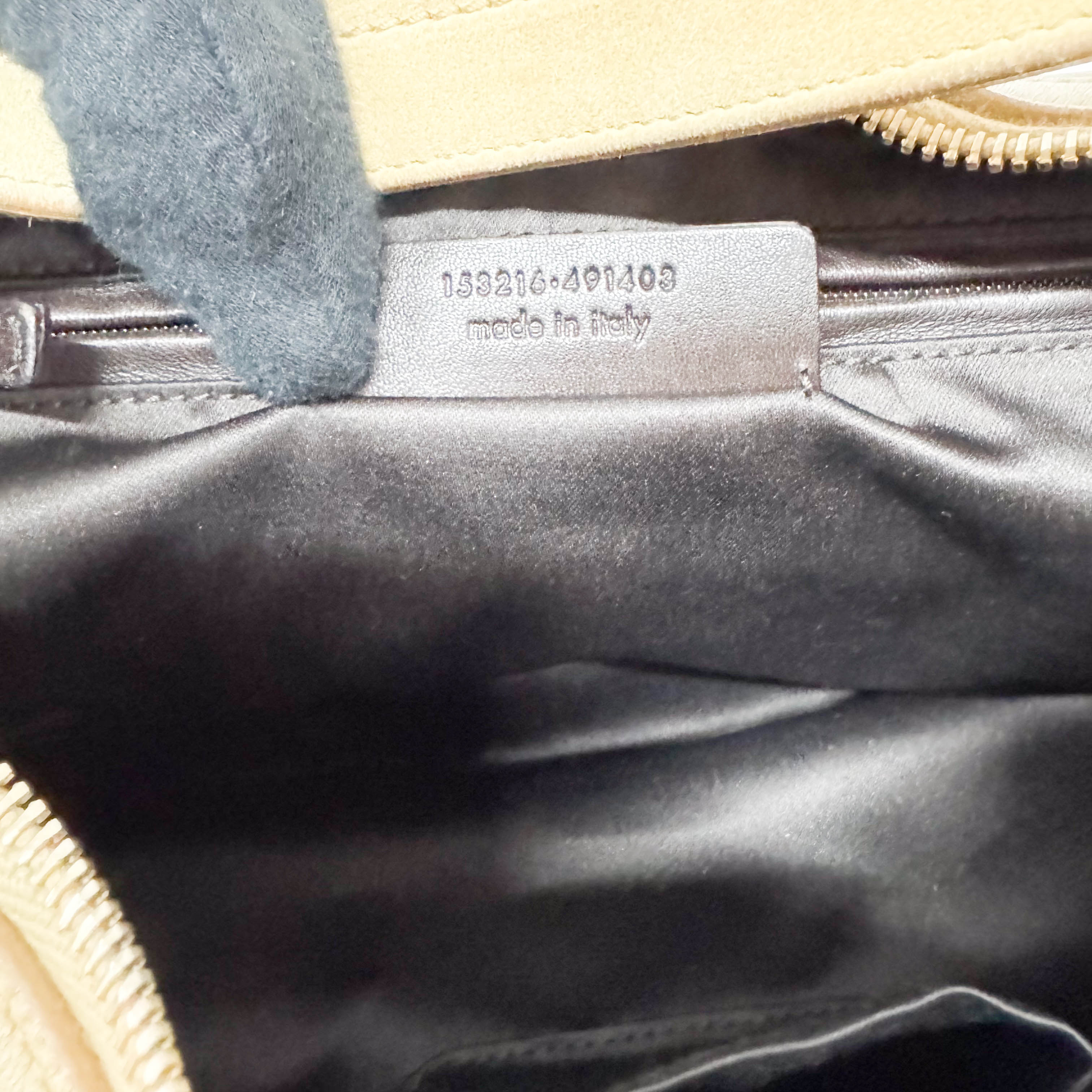 Yellow Leather Shoulder Bag