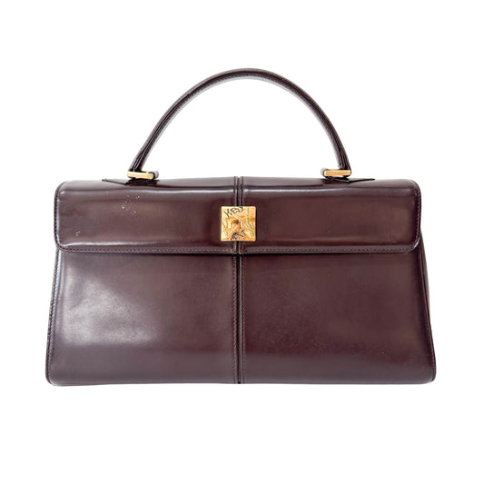 Brown Leather Handbag