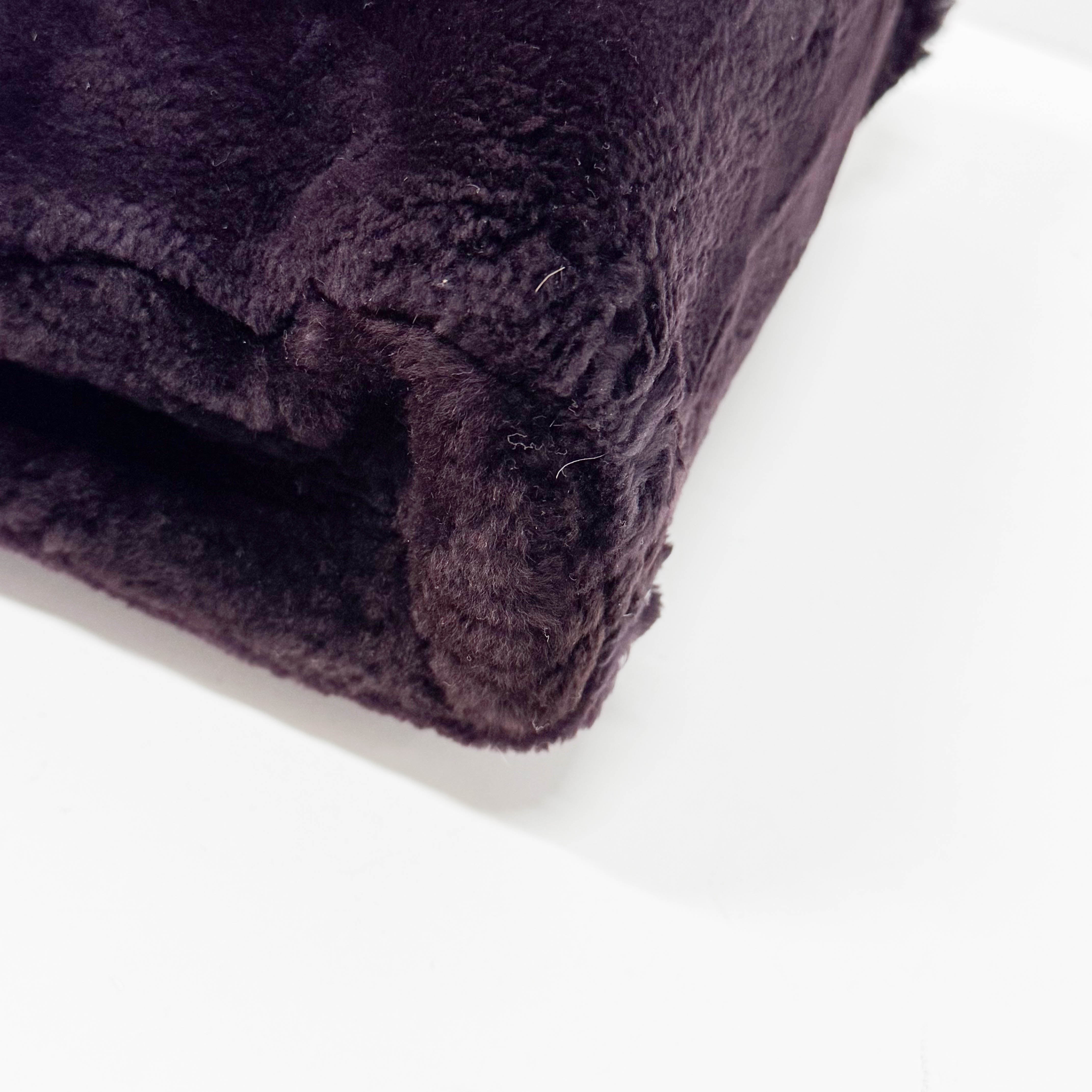 Dark Brown Fur Handbag