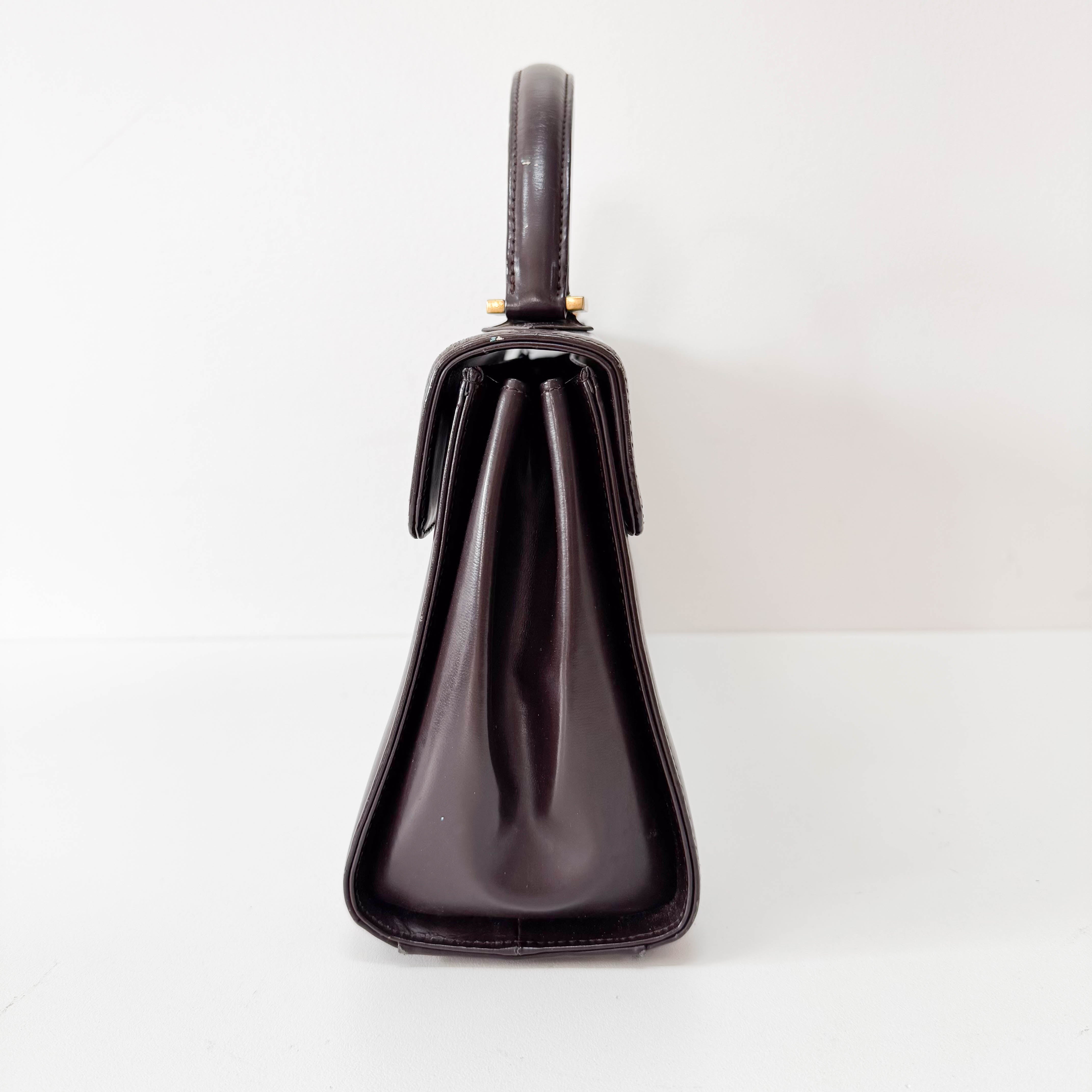 Brown Leather Handbag