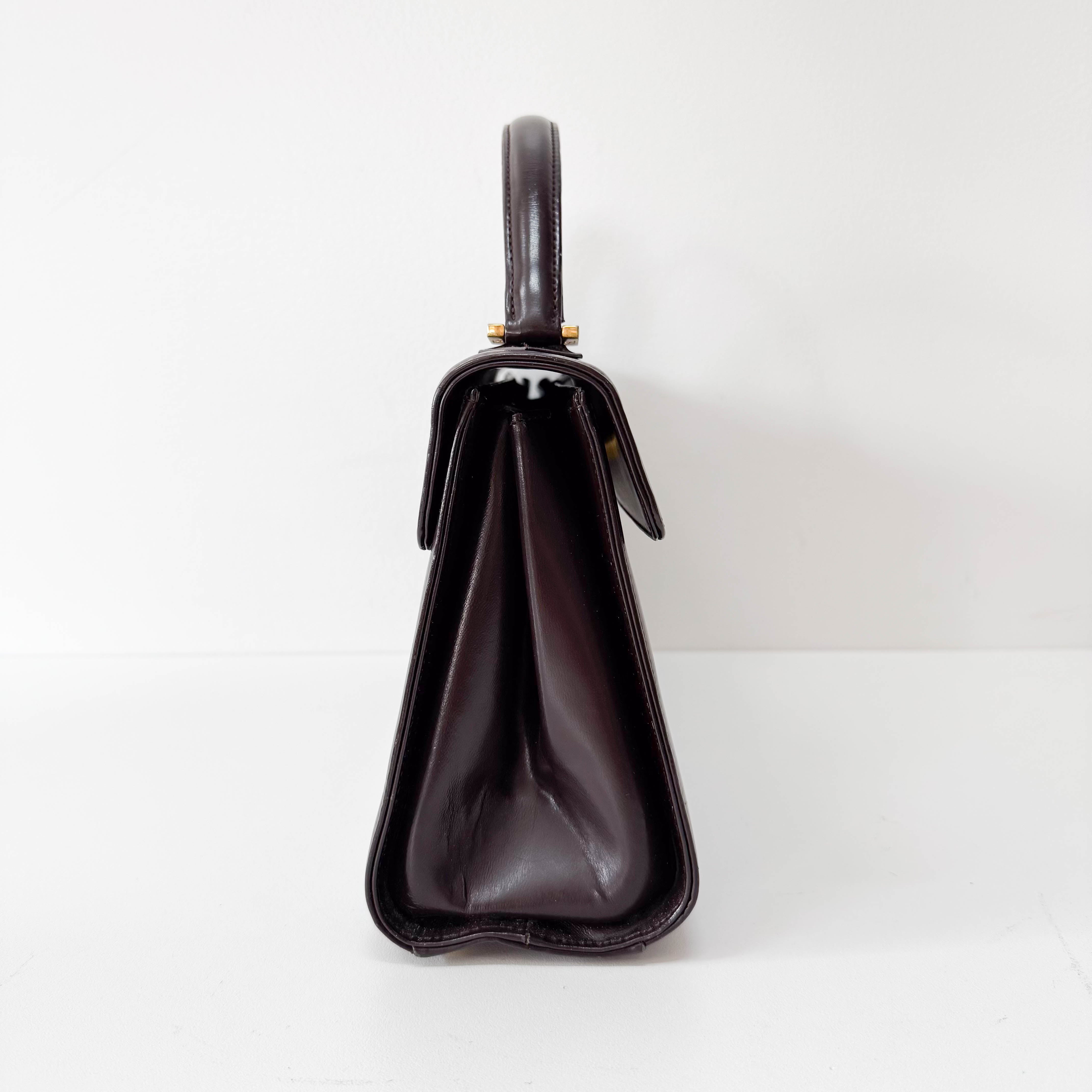 Brown Leather Handbag