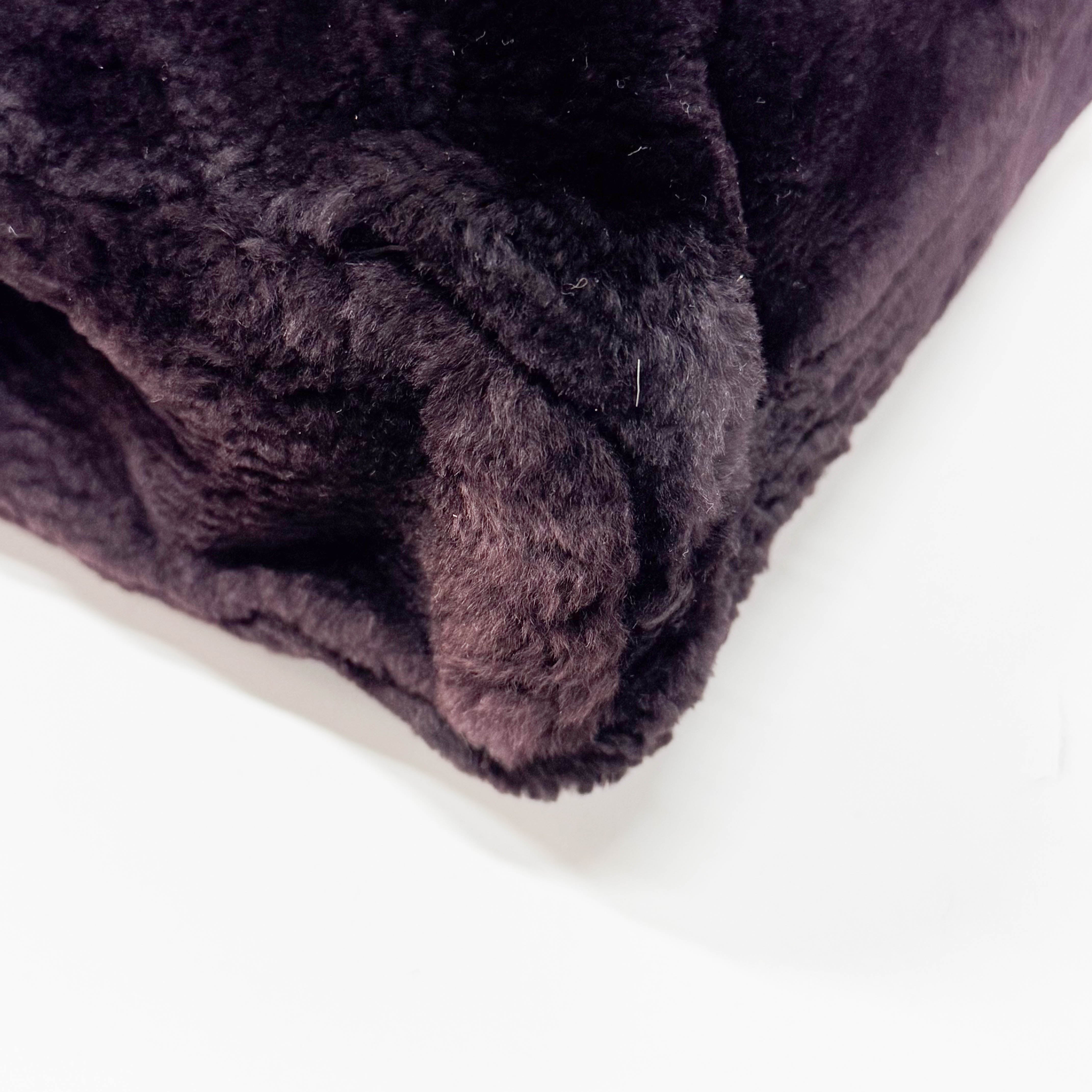 Dark Brown Fur Handbag