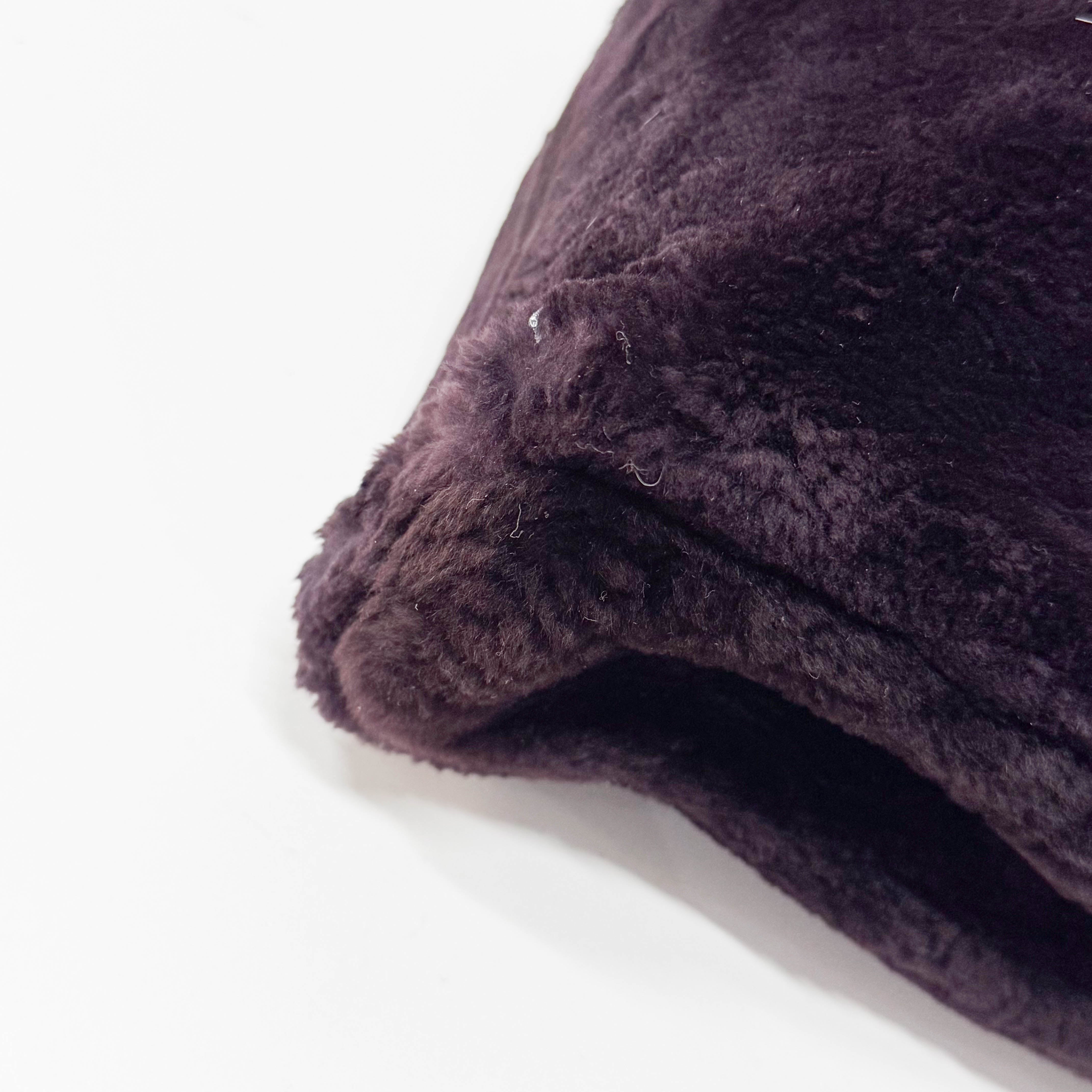 Dark Brown Fur Handbag