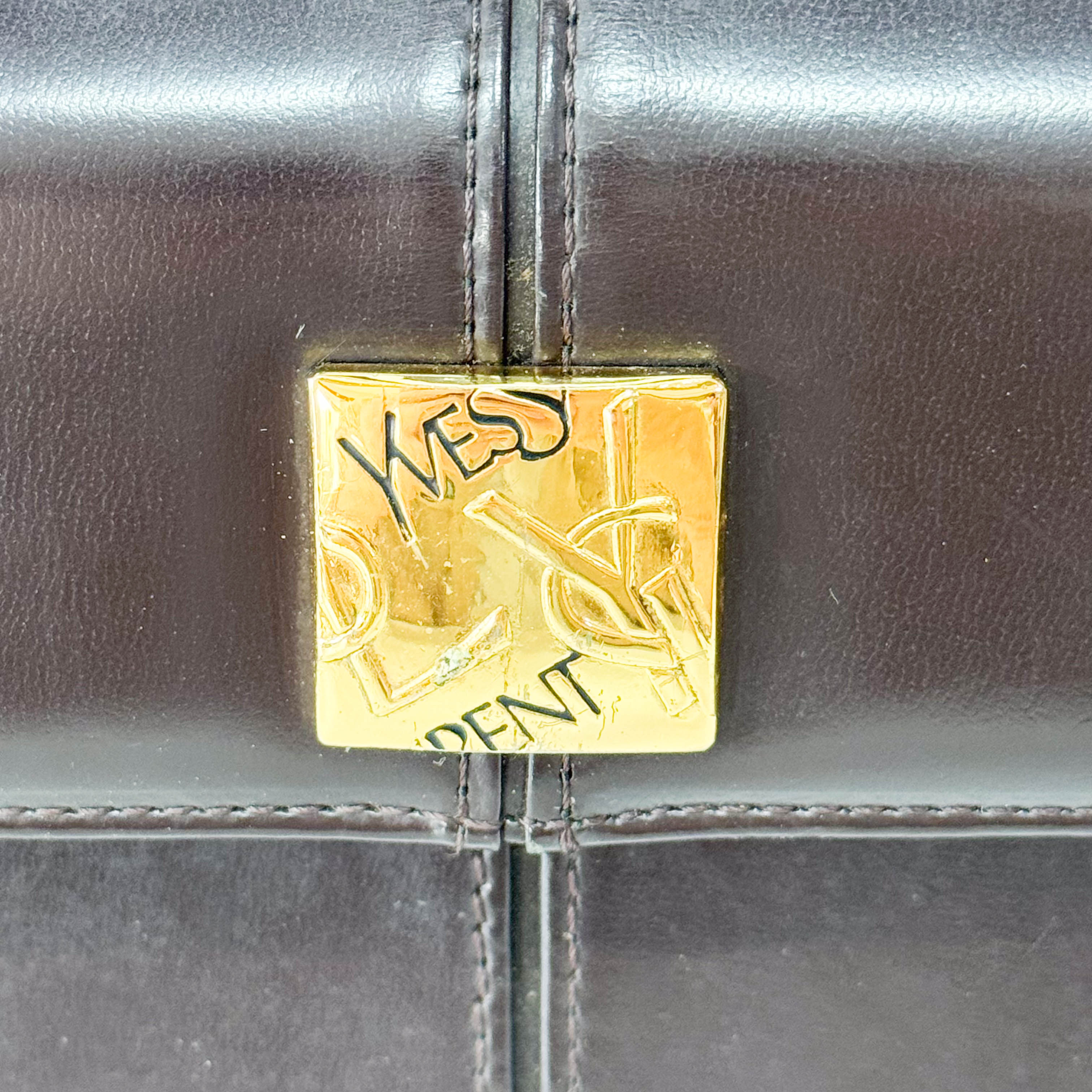 Brown Leather Handbag